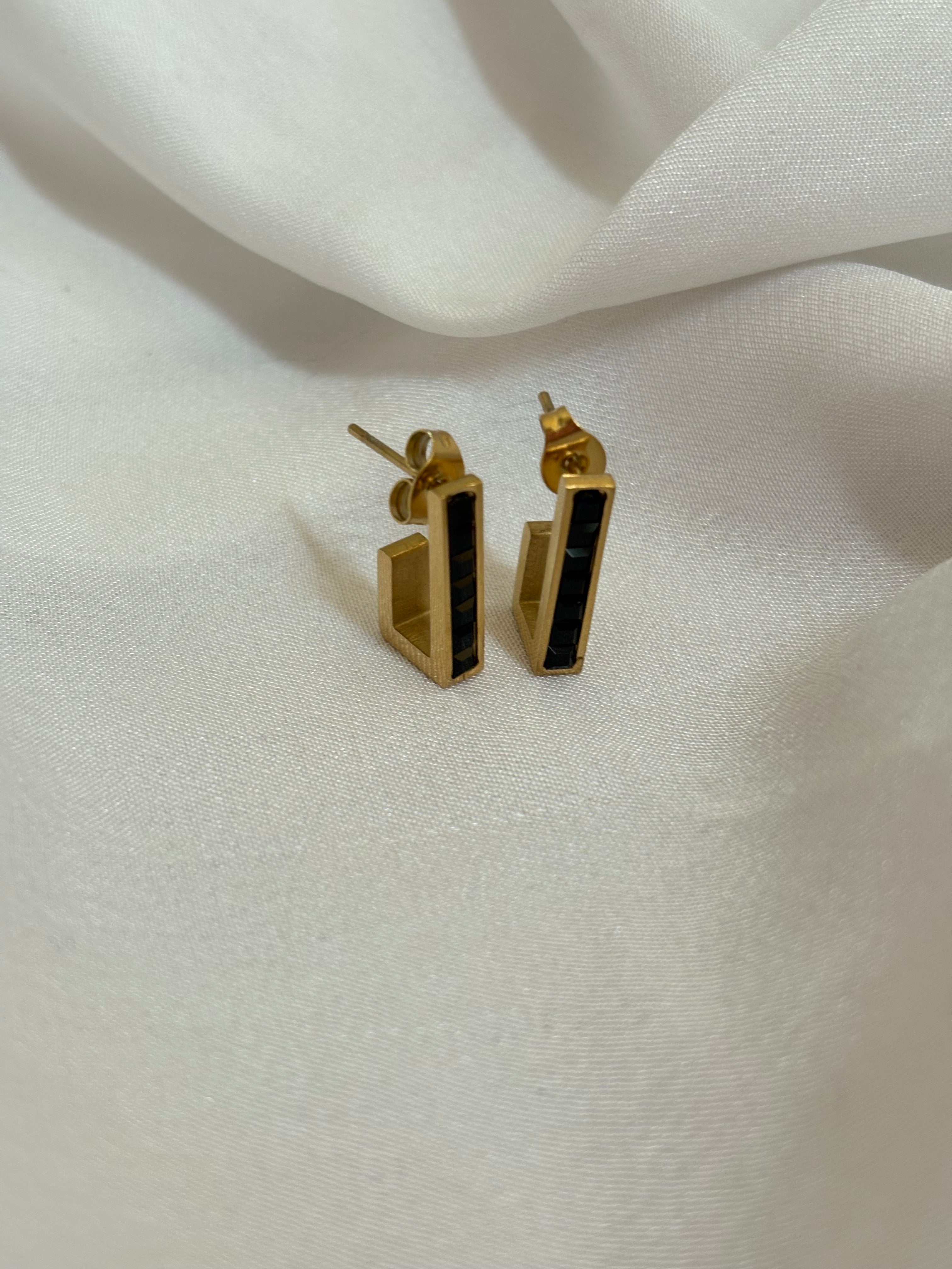 Black earring