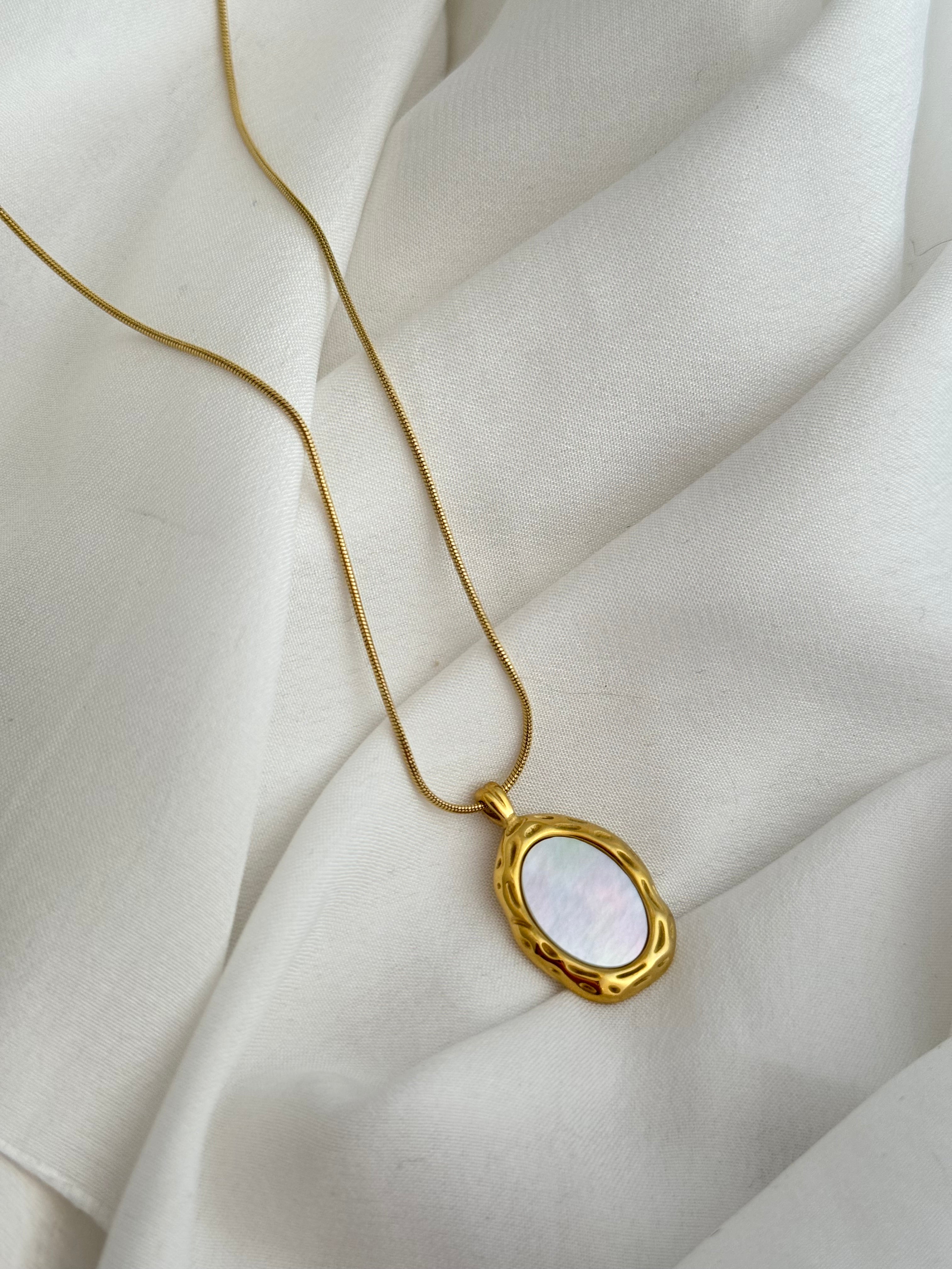 Moonstone necklace