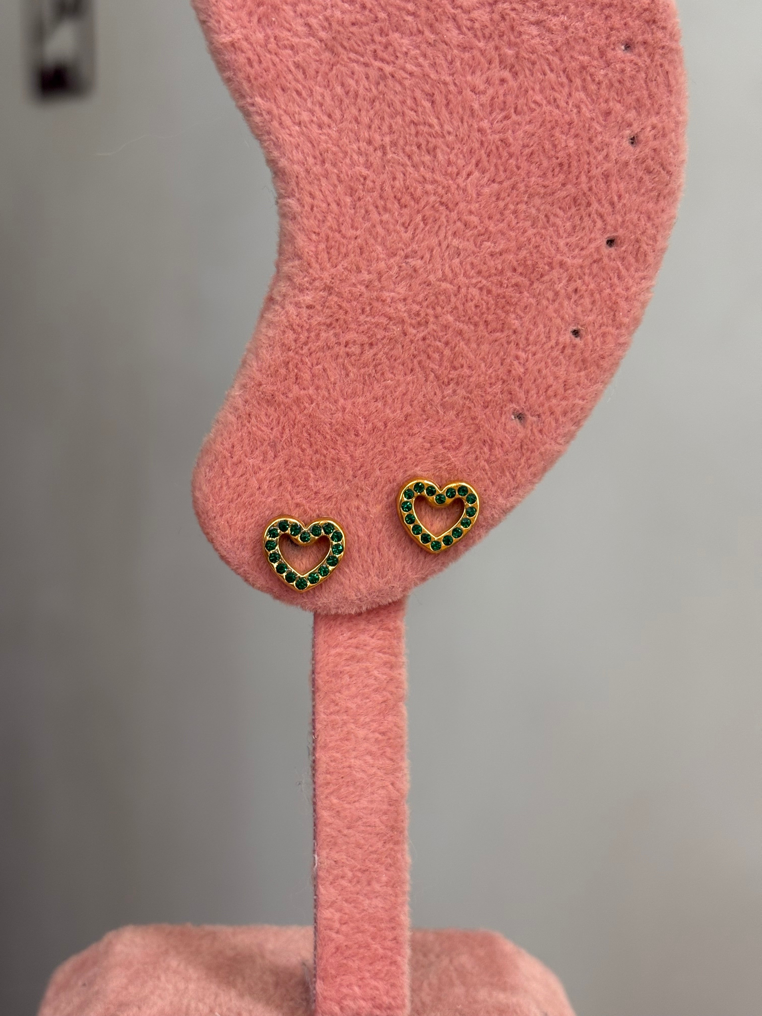 Heart stud