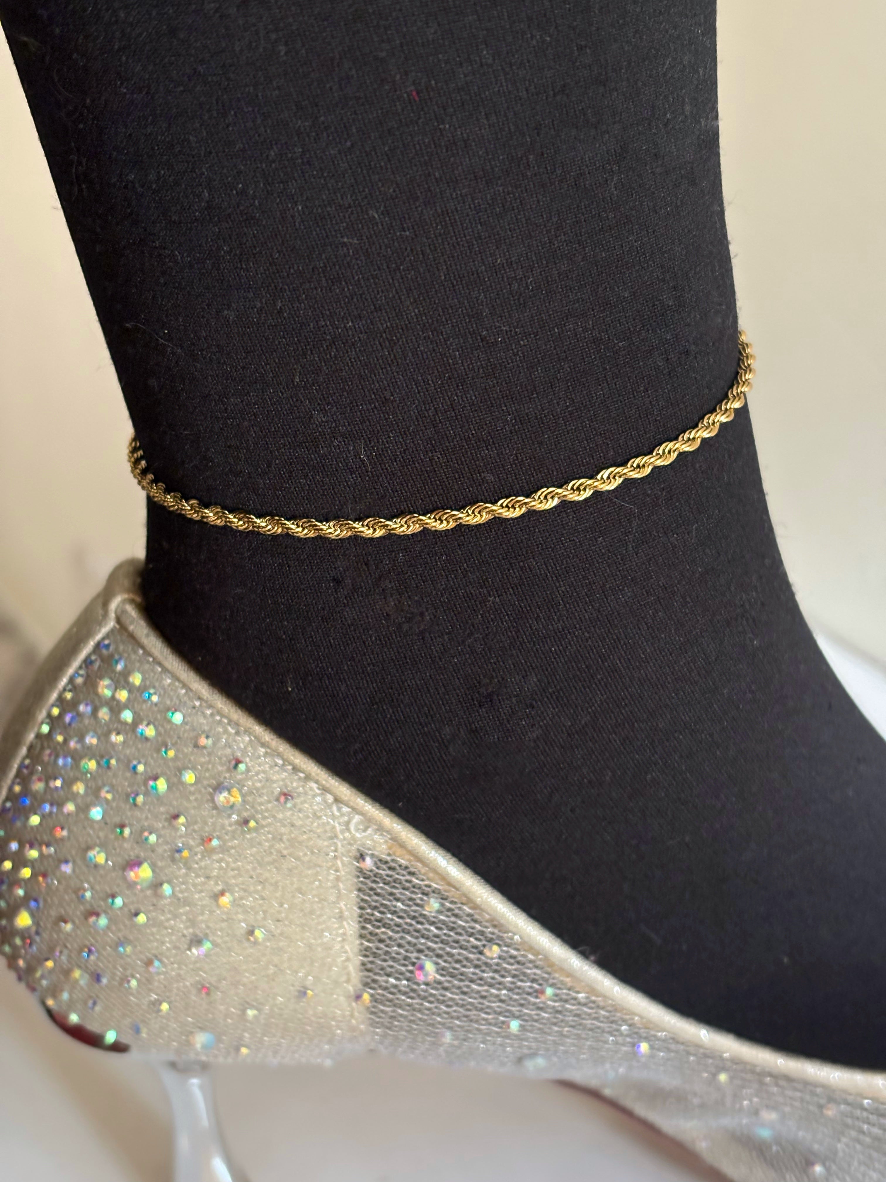 Rope anklet( 1 pc)