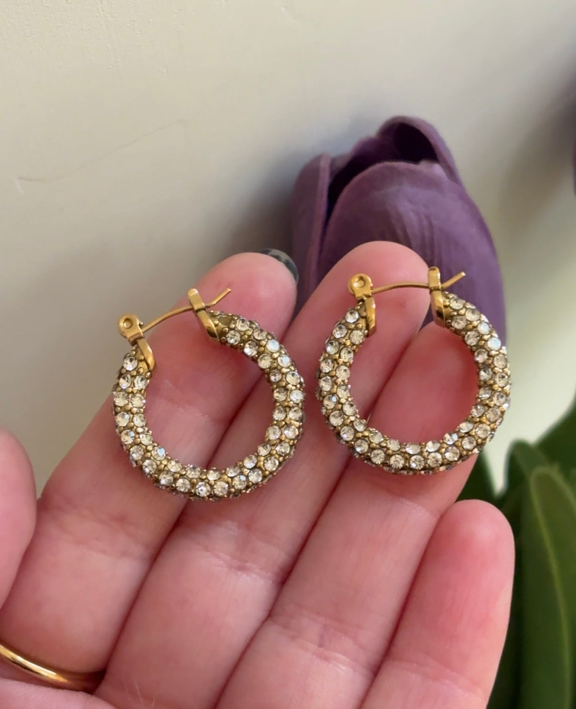 Diamond luxe earring