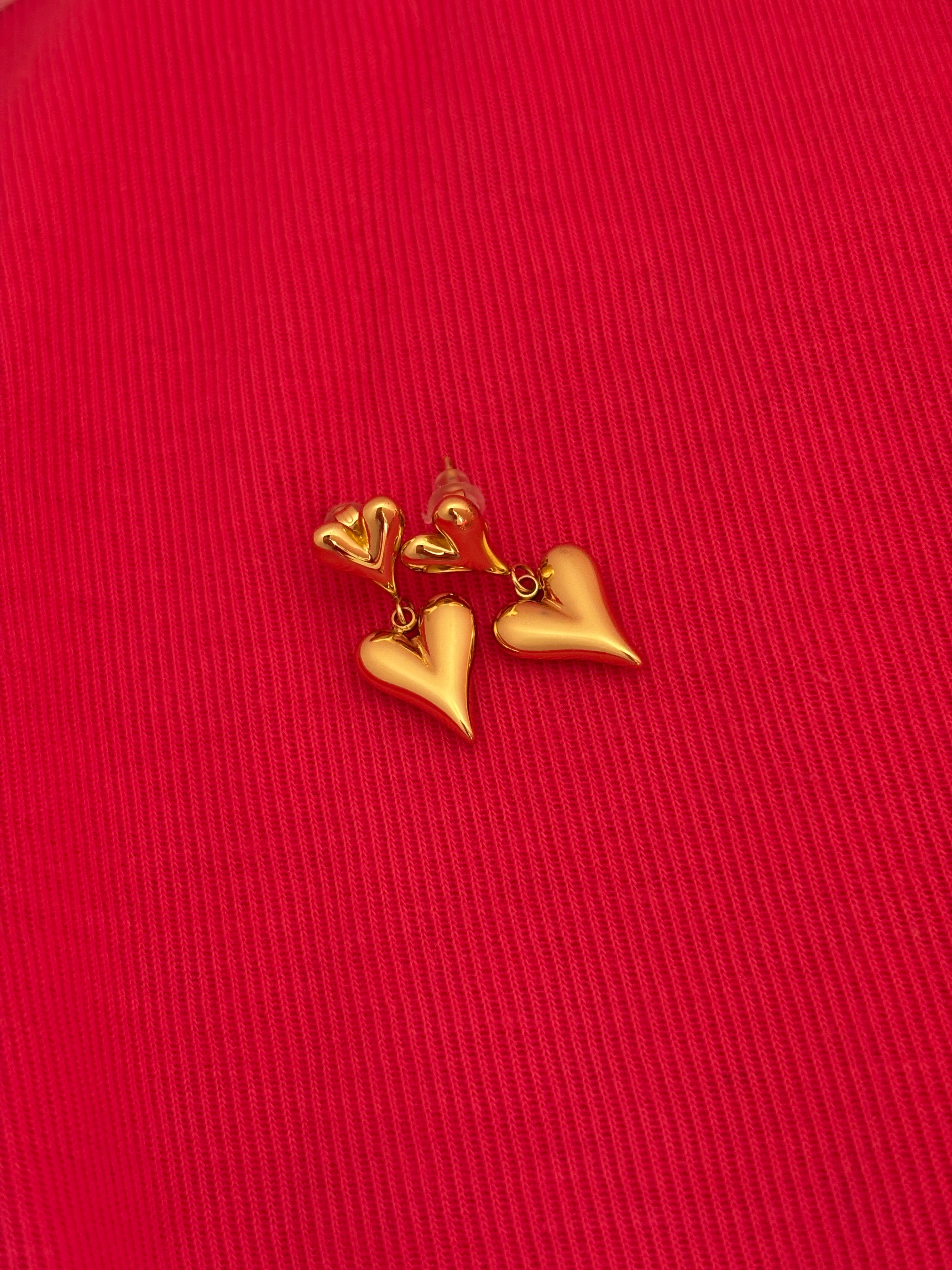 Heart earring