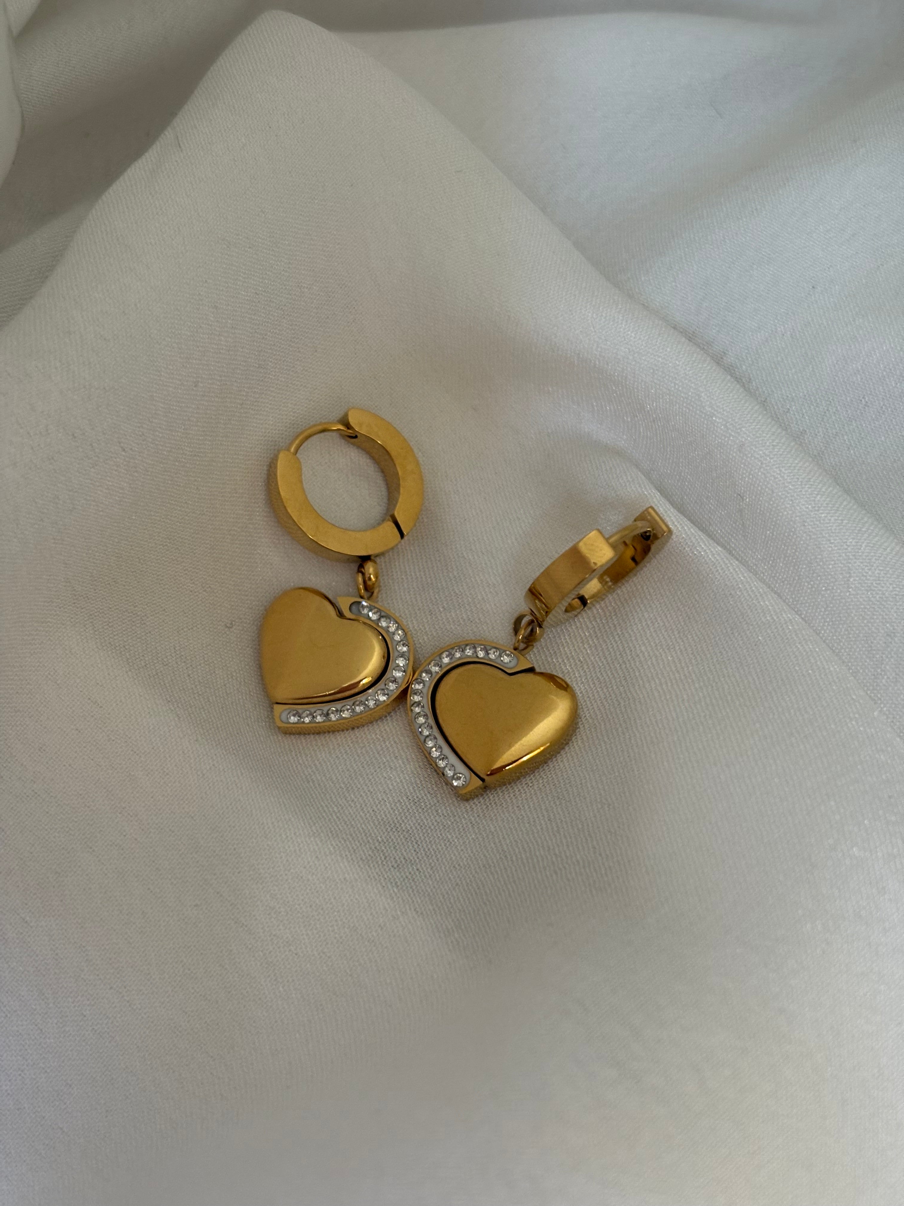 Heart earring