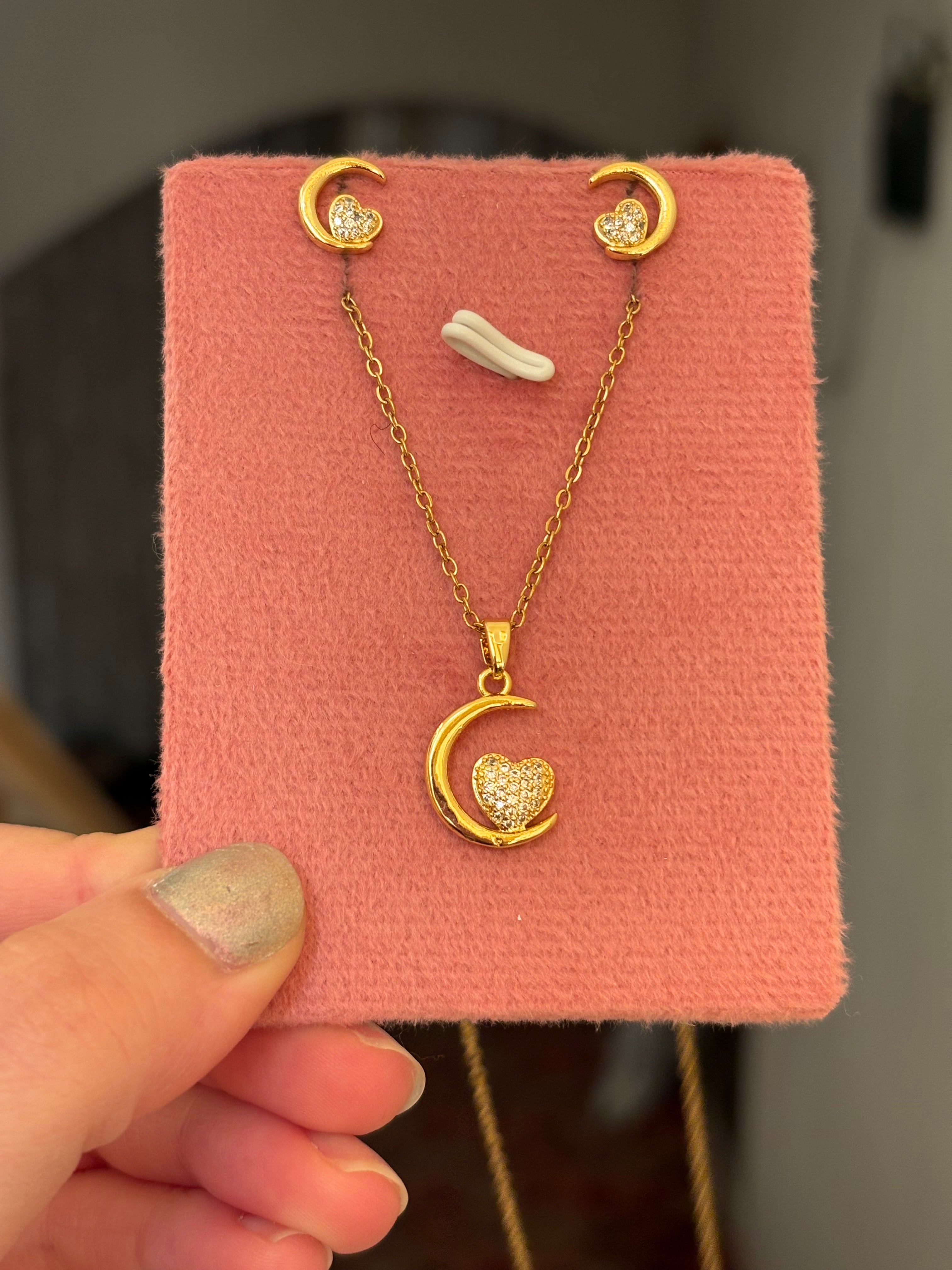 Moon heartie set