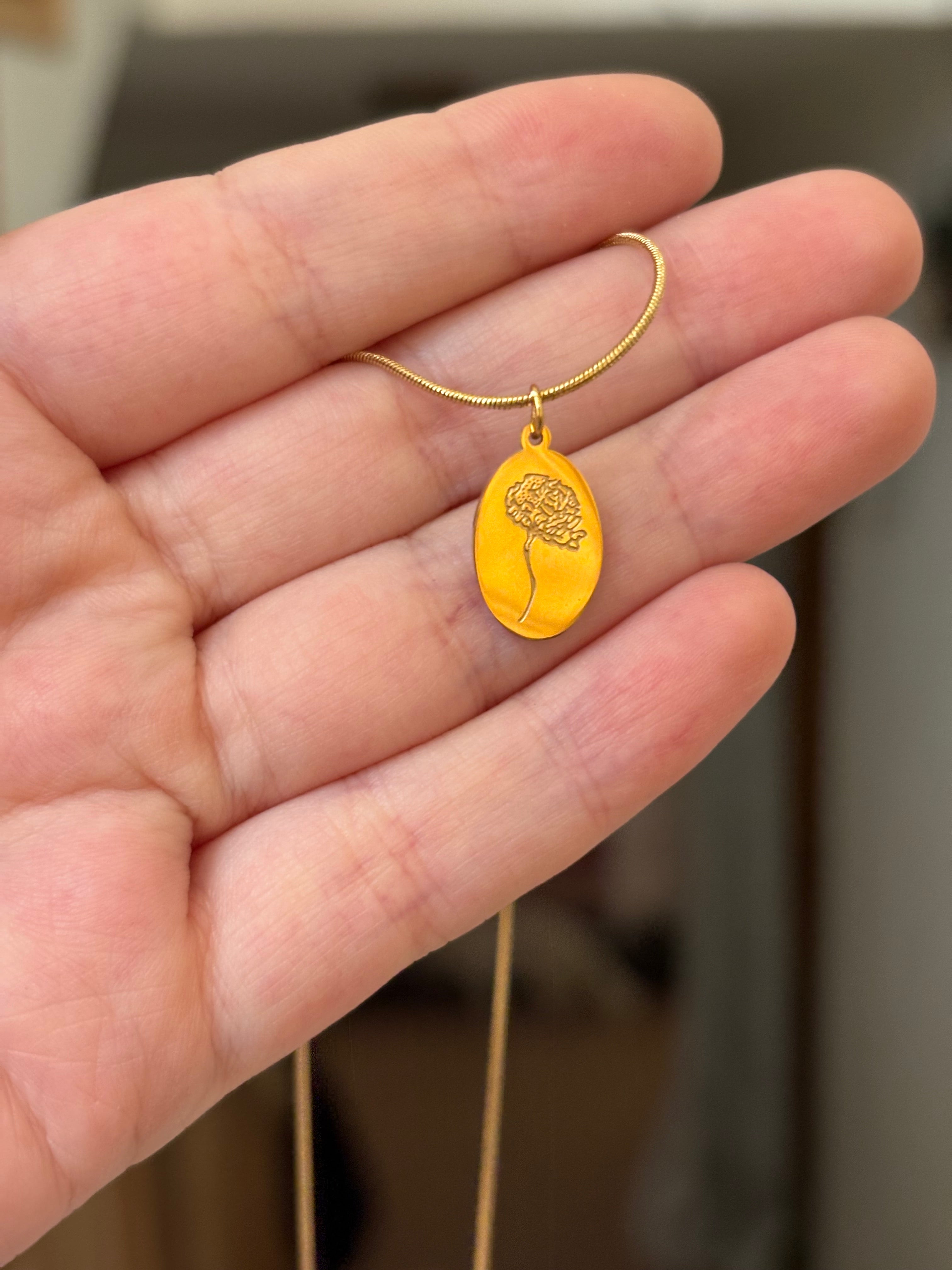 Flower necklace