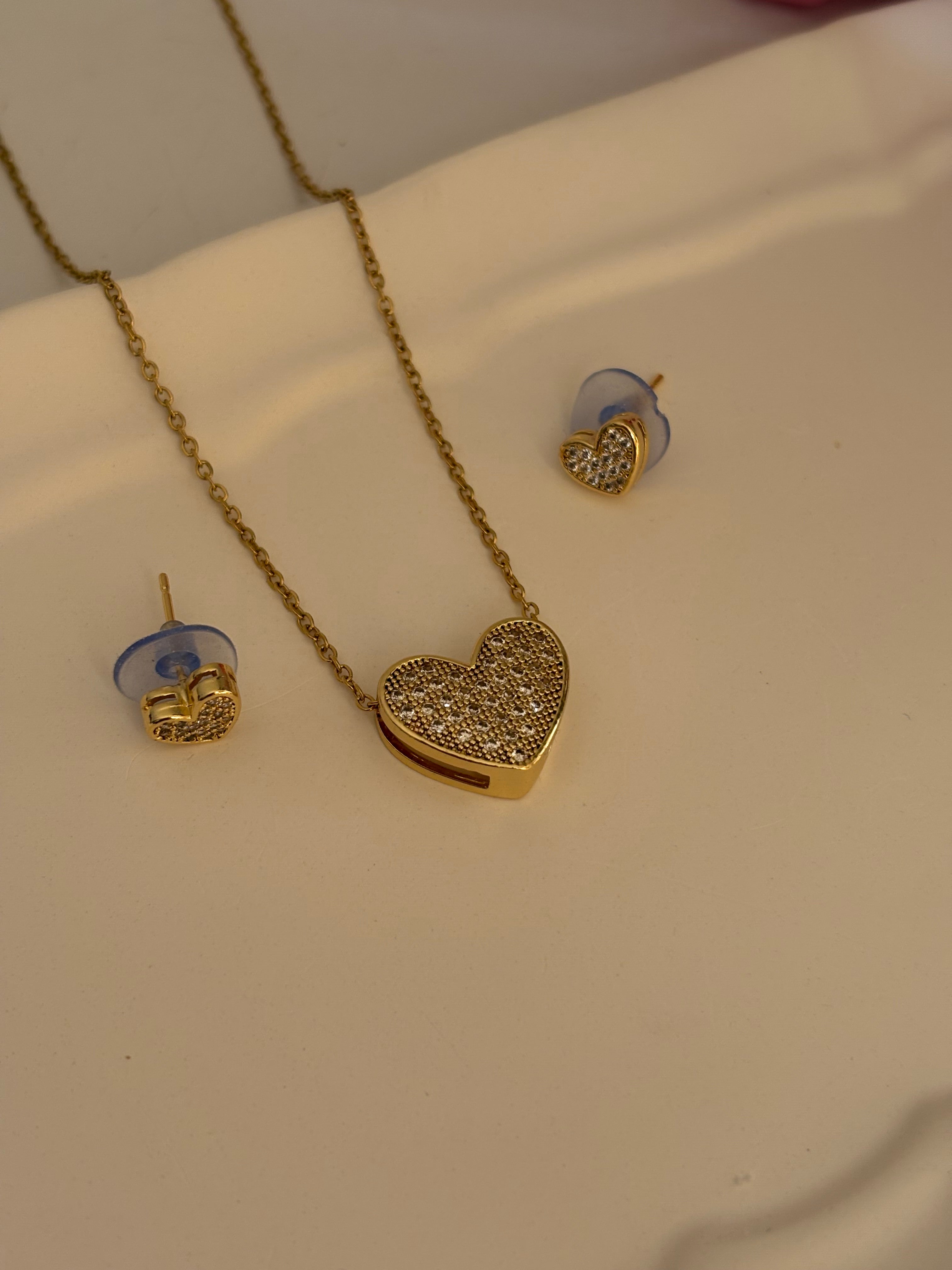 Bubble heart set
