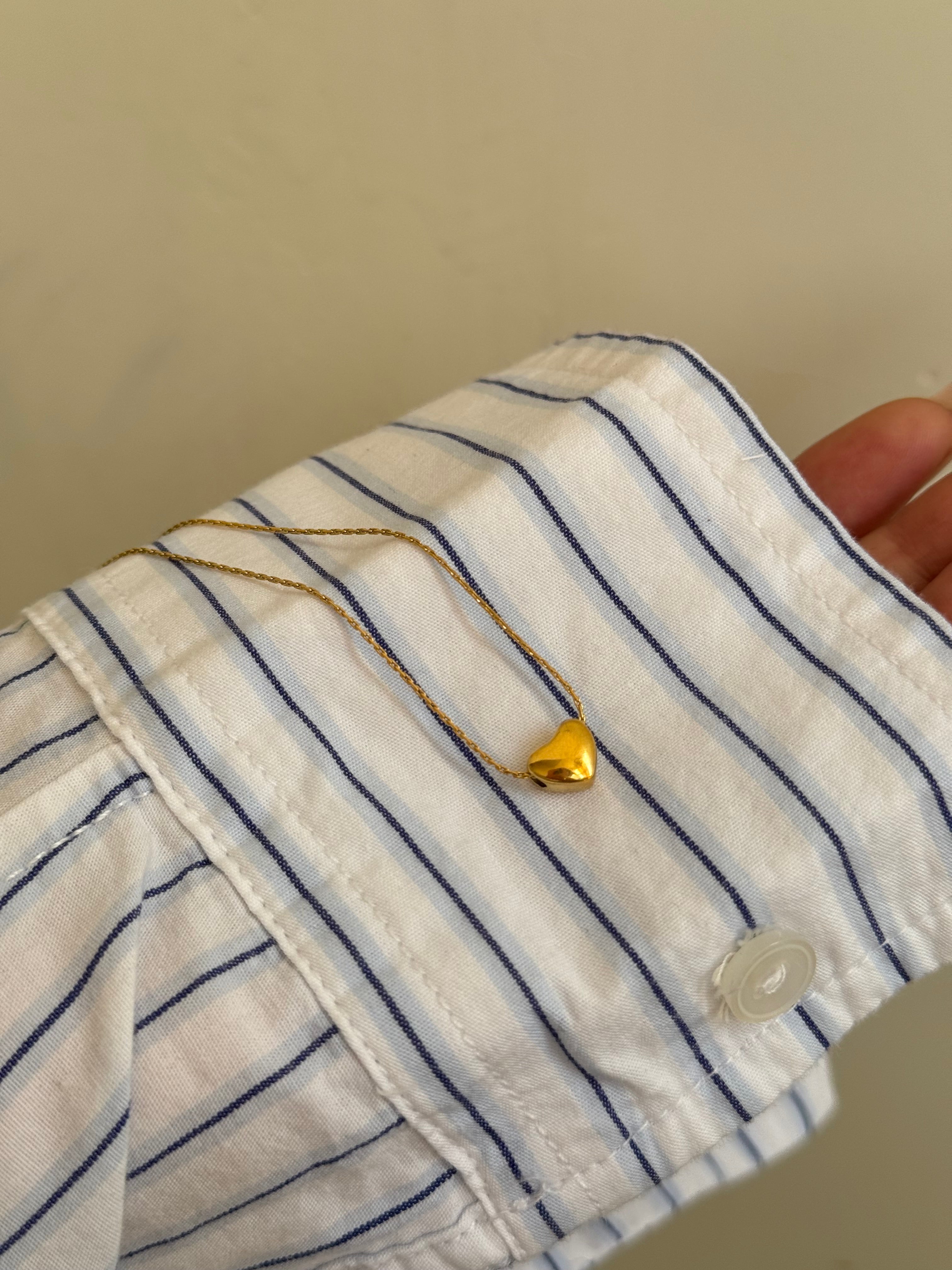 Dainty heart necklace