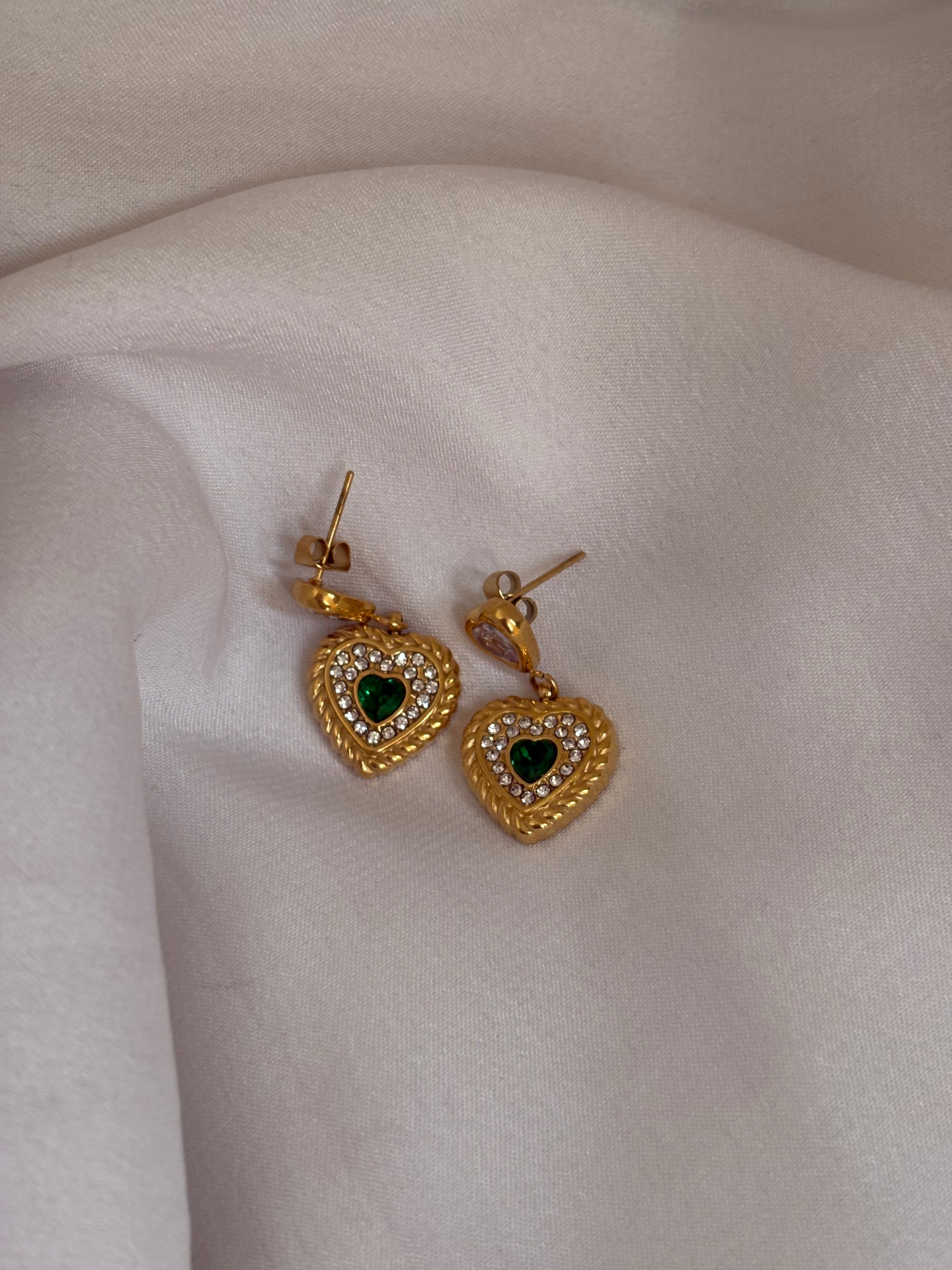 Heart earring