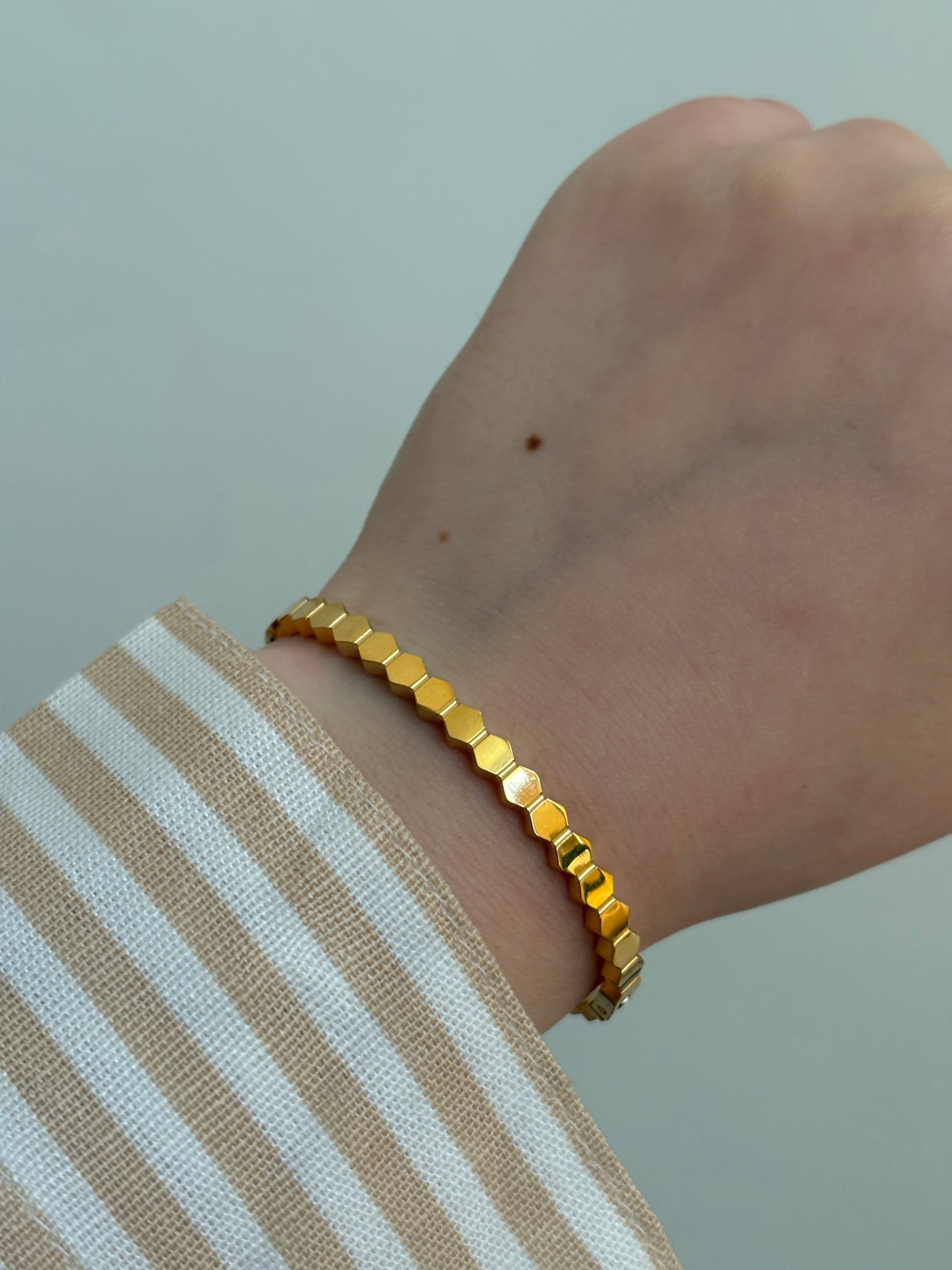 Honeycomb bracelet(baby size)
