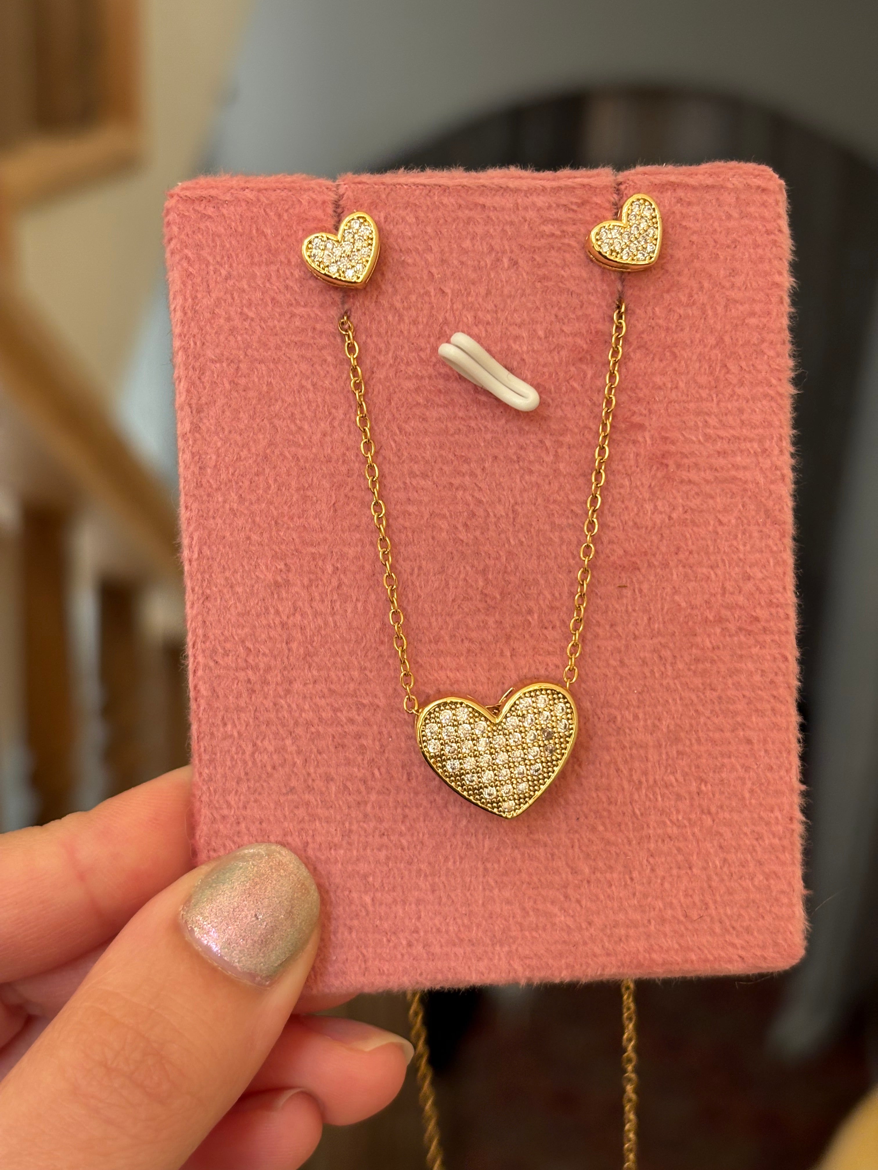 Bubble heart set