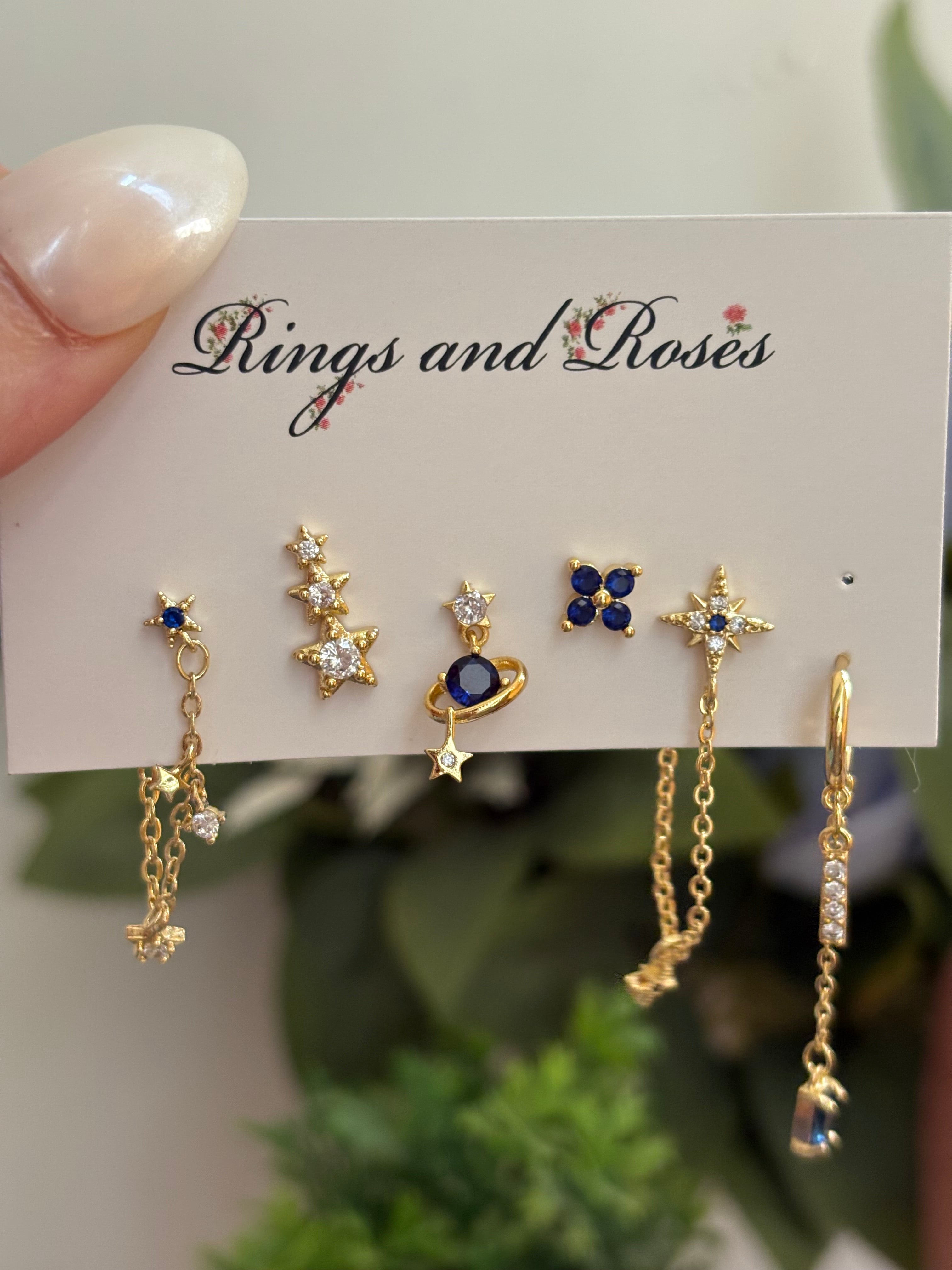 Bluish earset