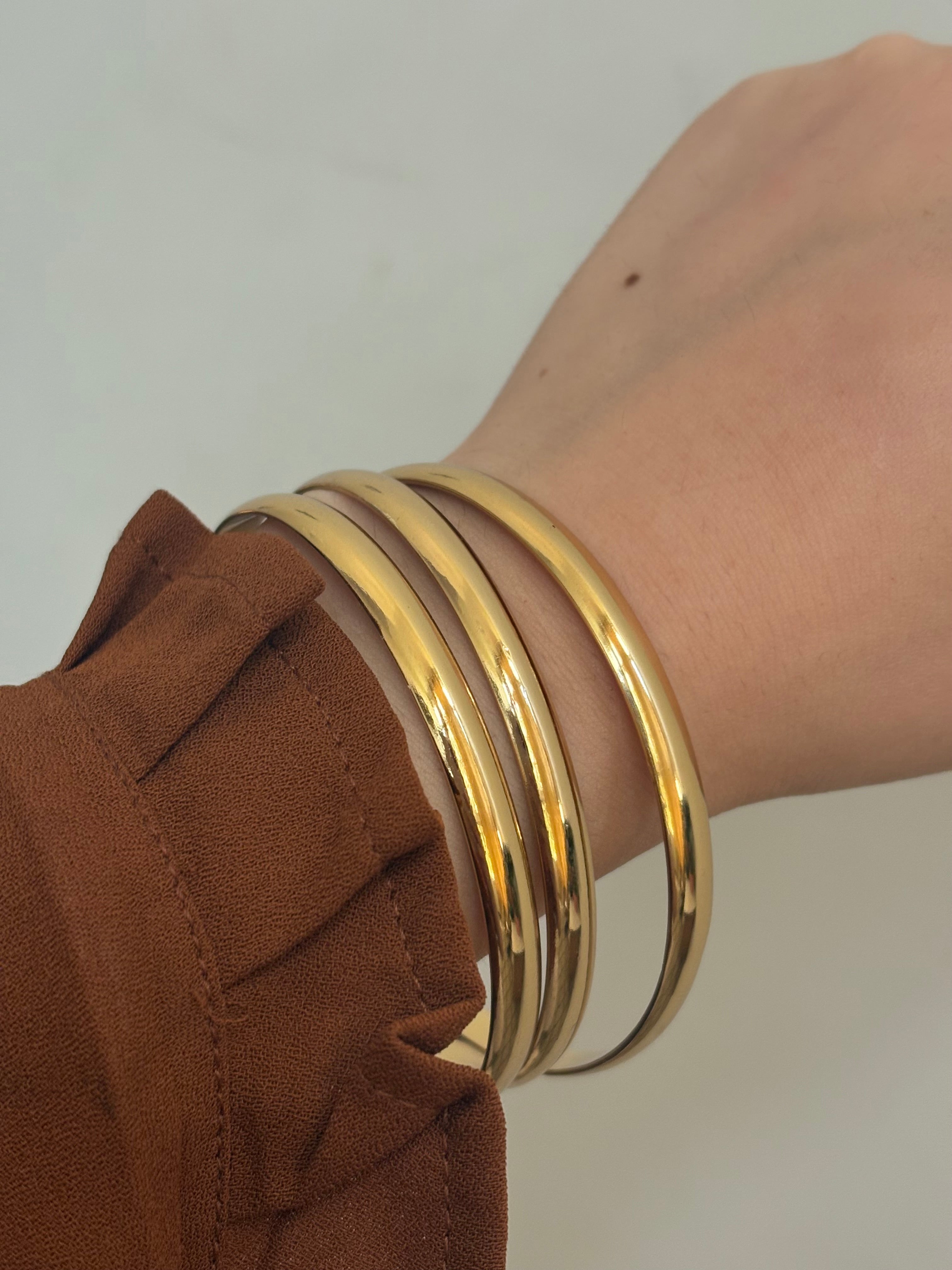 Thick bangles (set of 3)