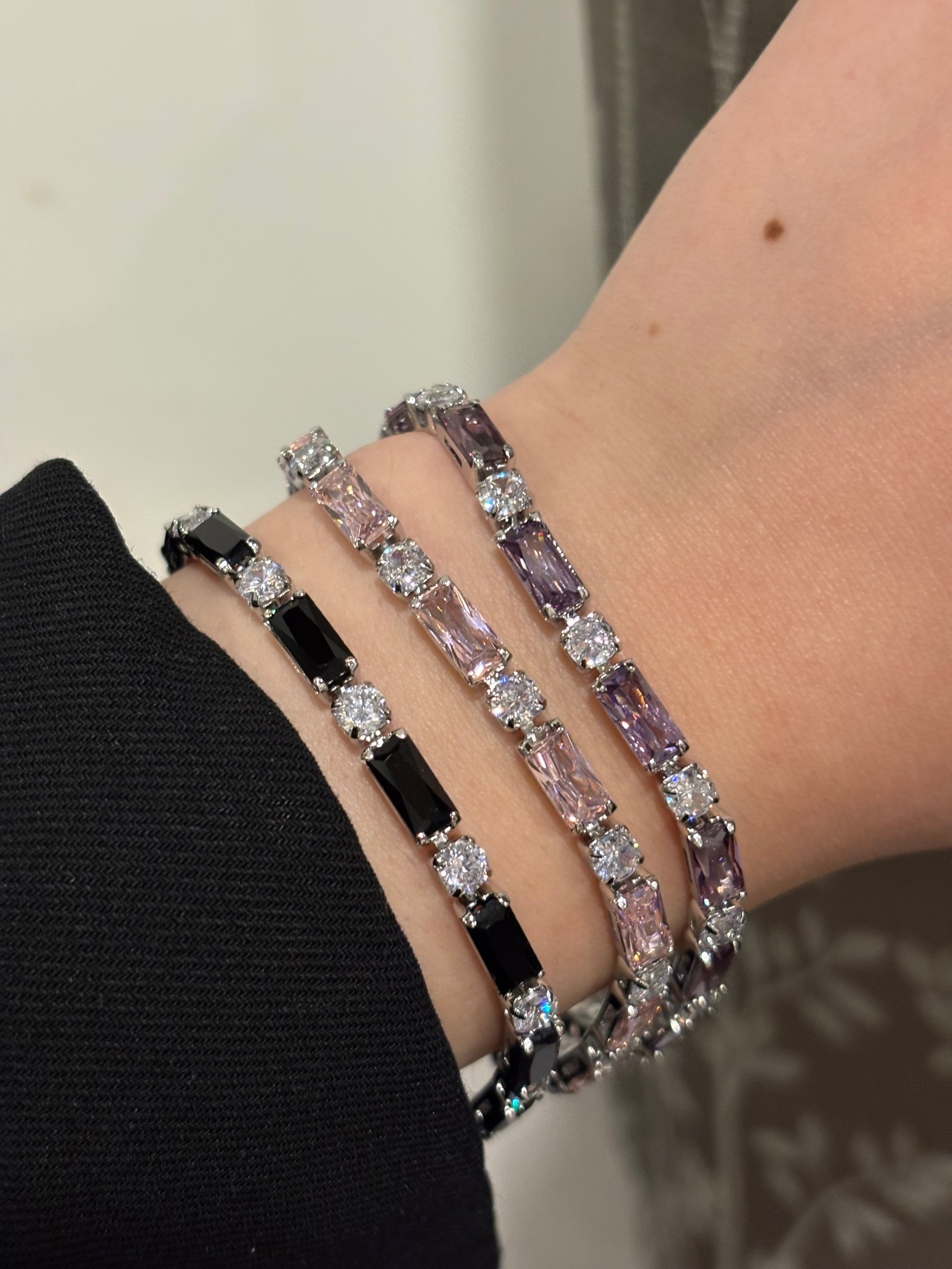Sensual tennis bracelet