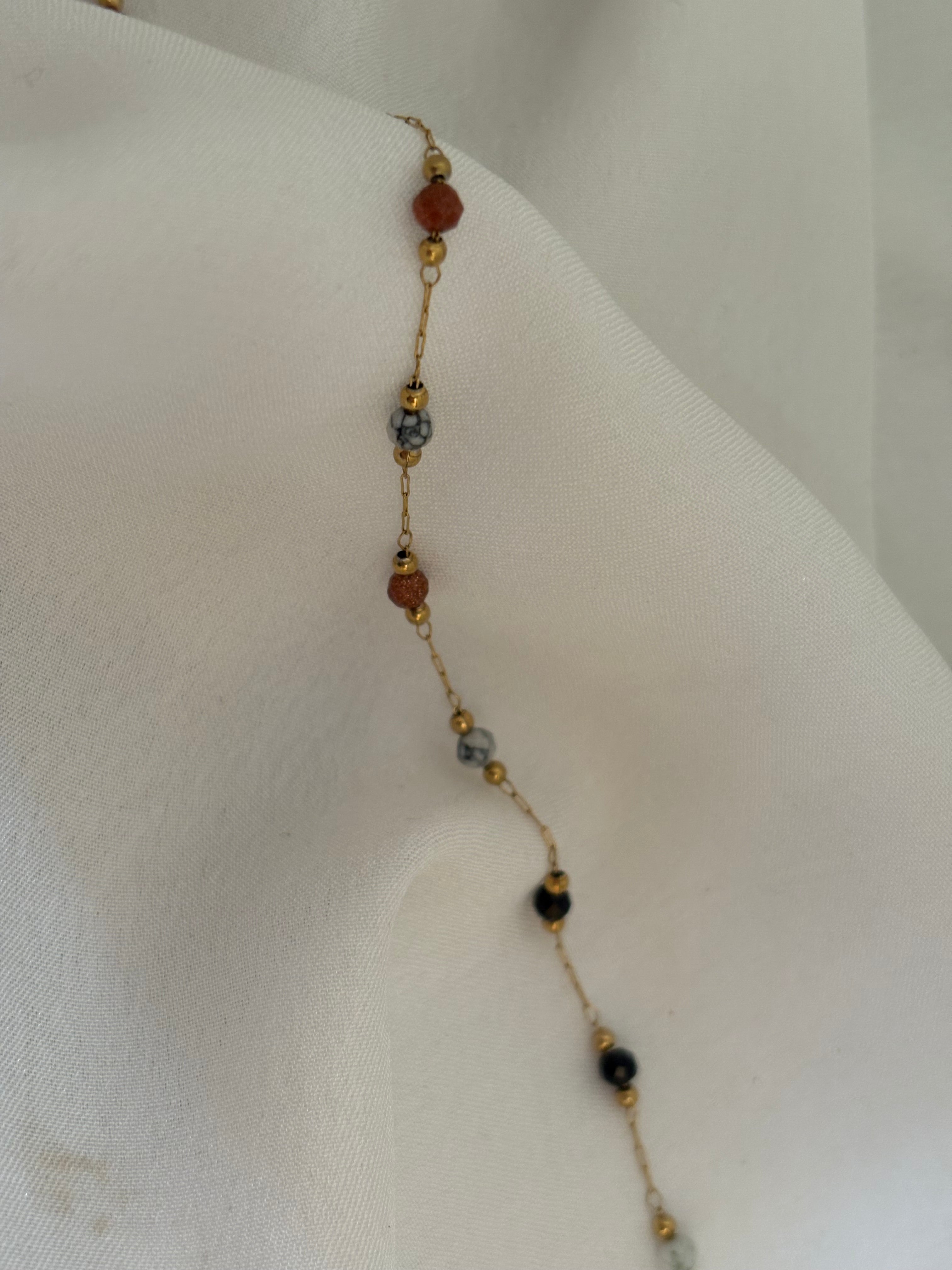 Real stone bracelet