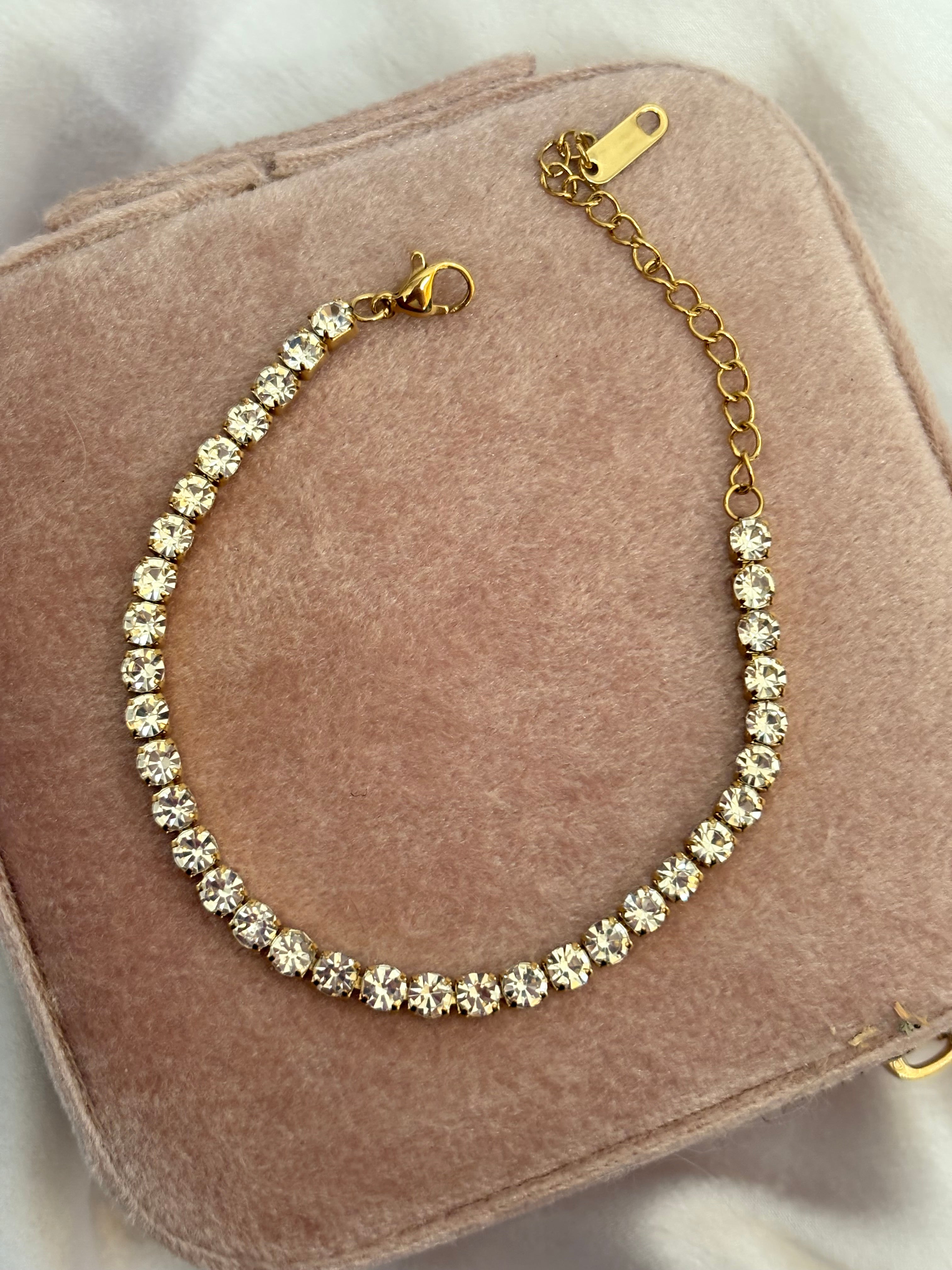 Thick Tennis bracelet