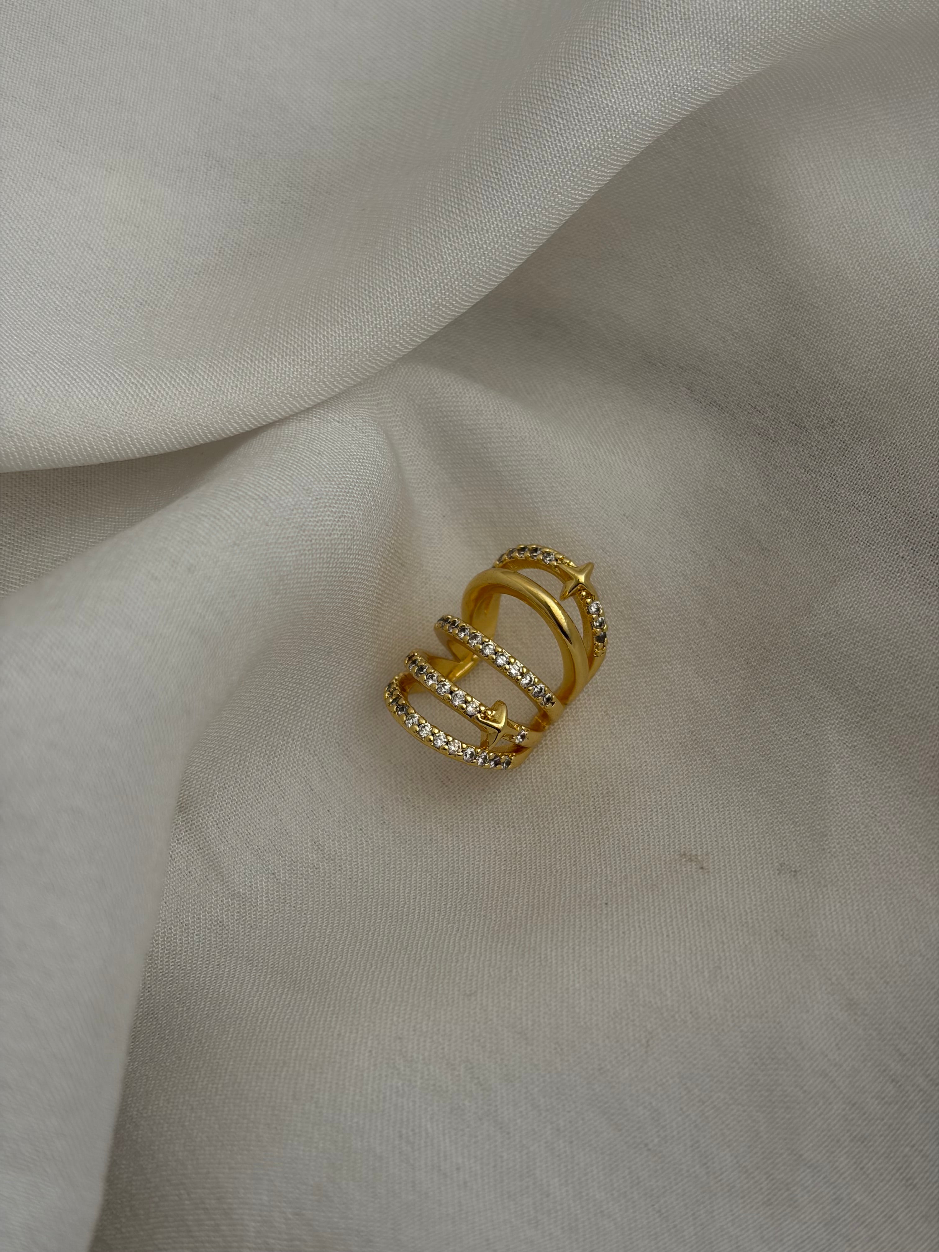 Shiny earcuff (1pc)