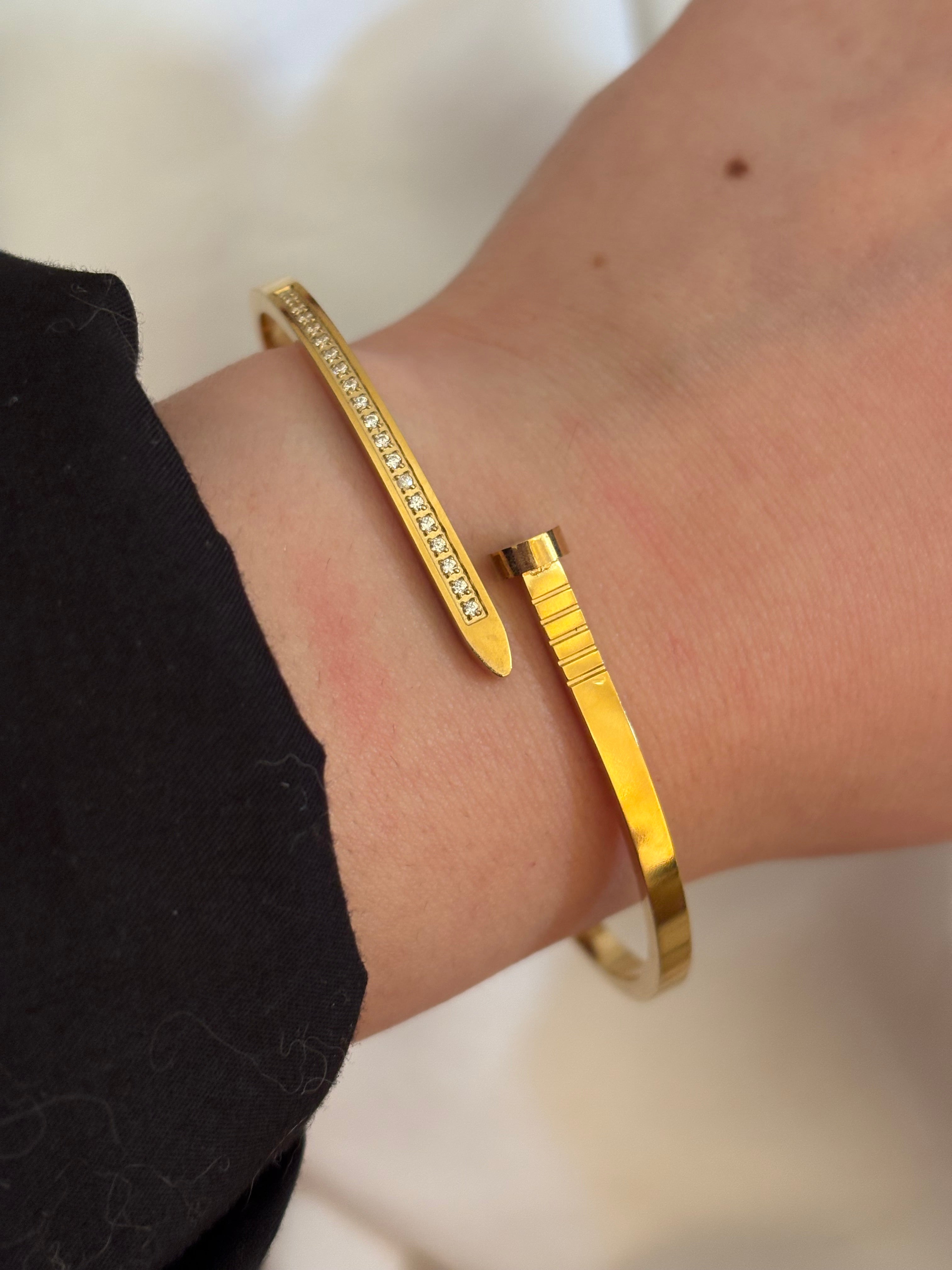 Nail bracelet