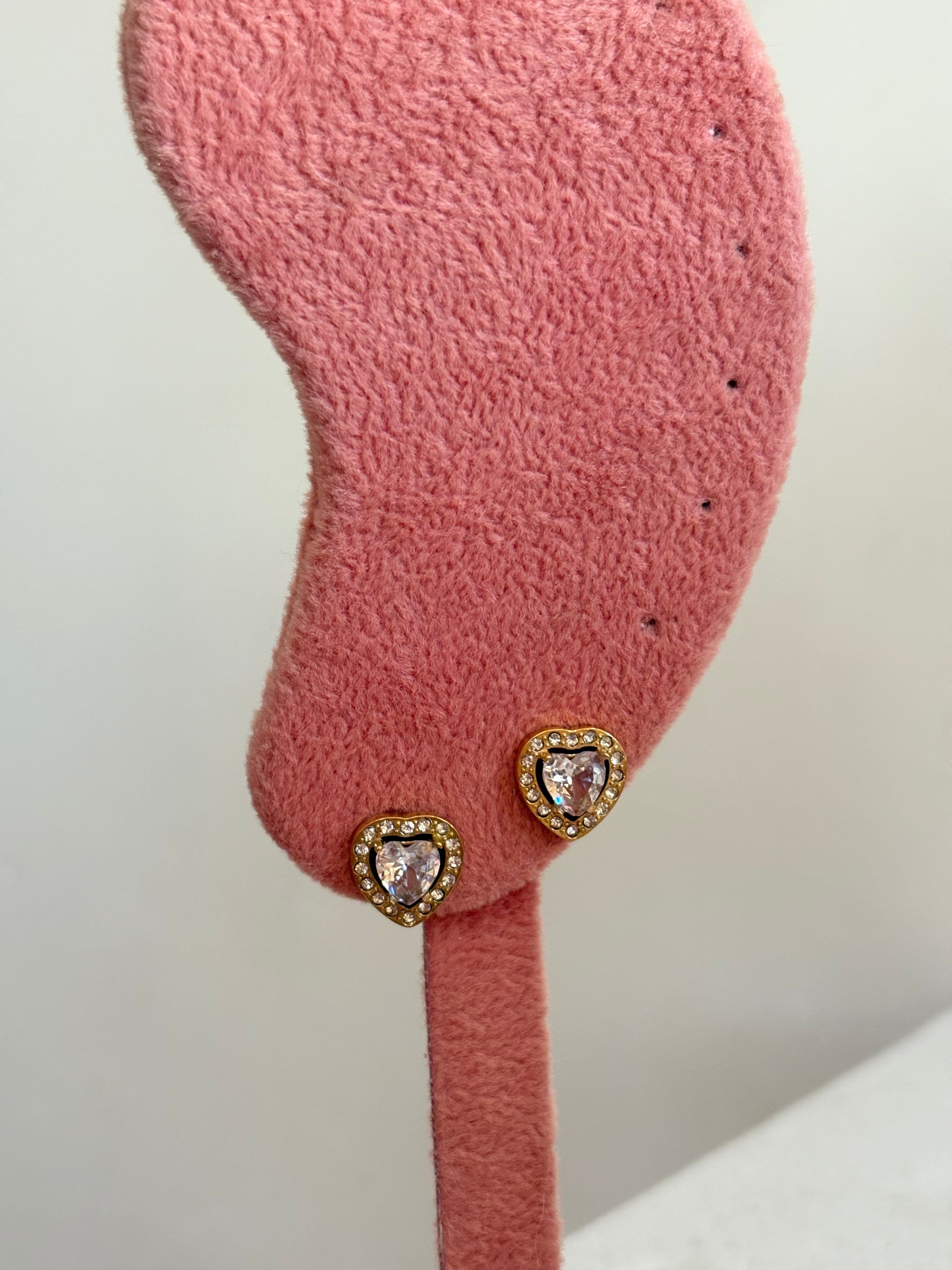 Heart studs