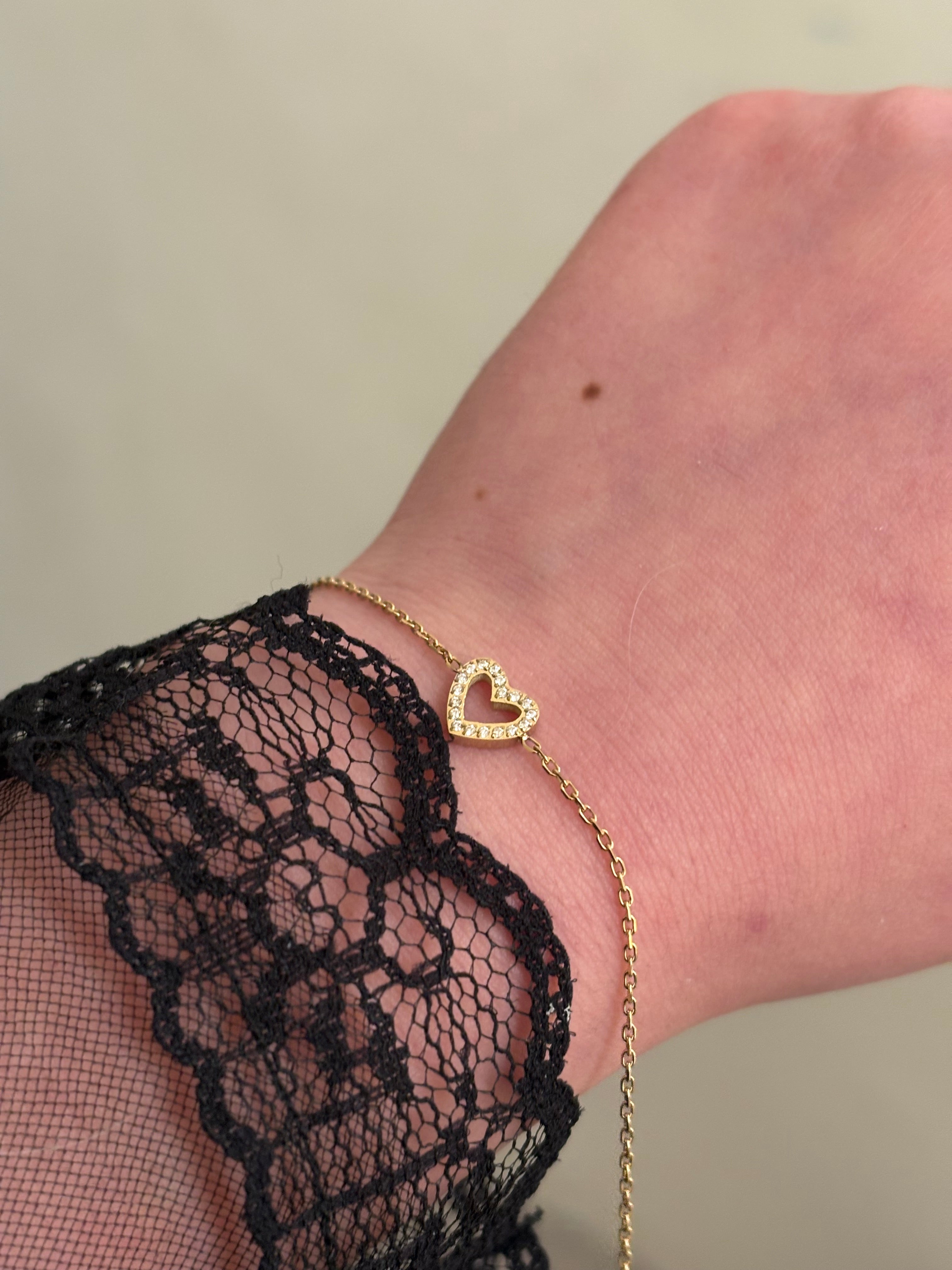 Heart bracelet