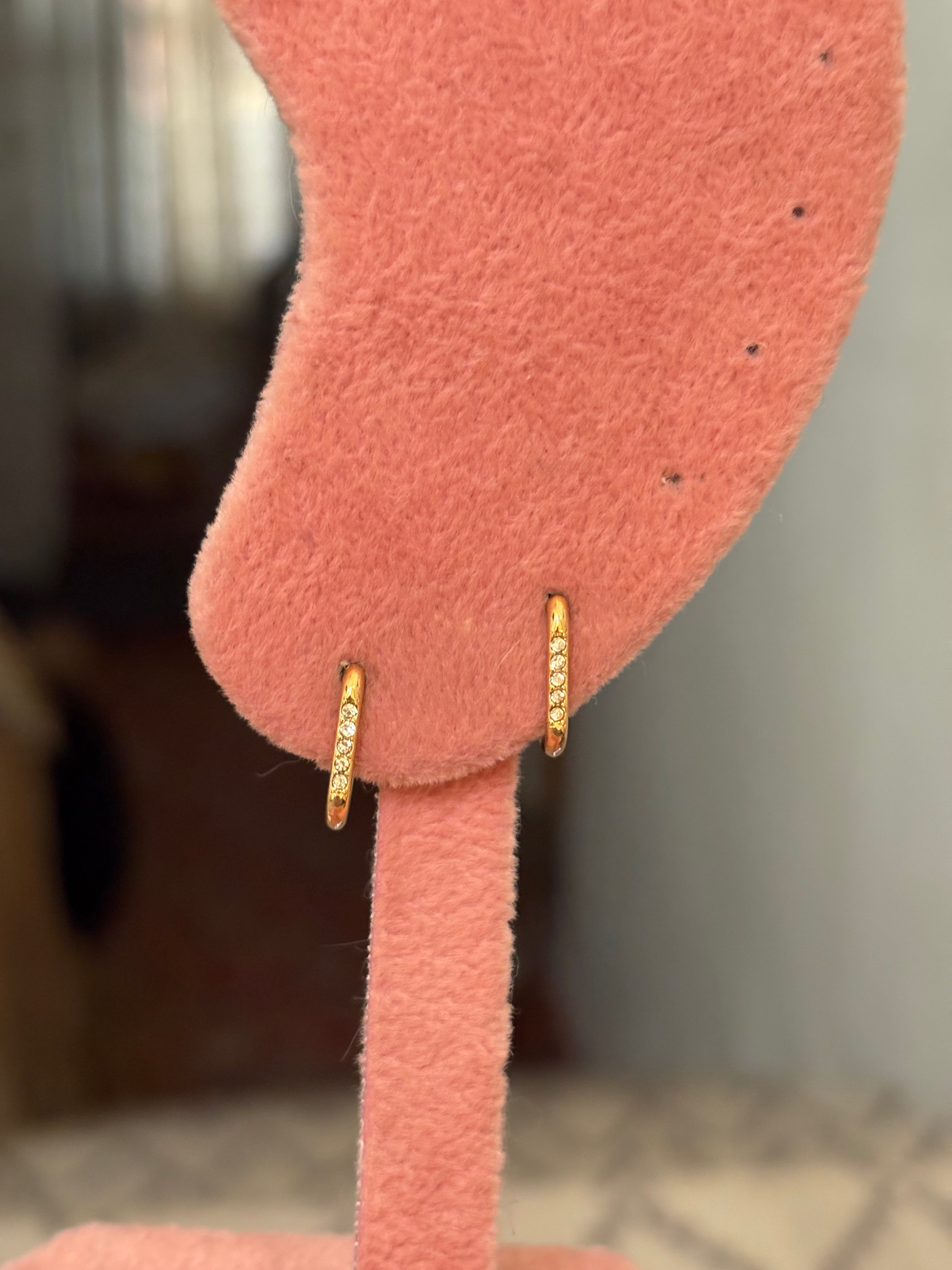 Rhinestone hoops