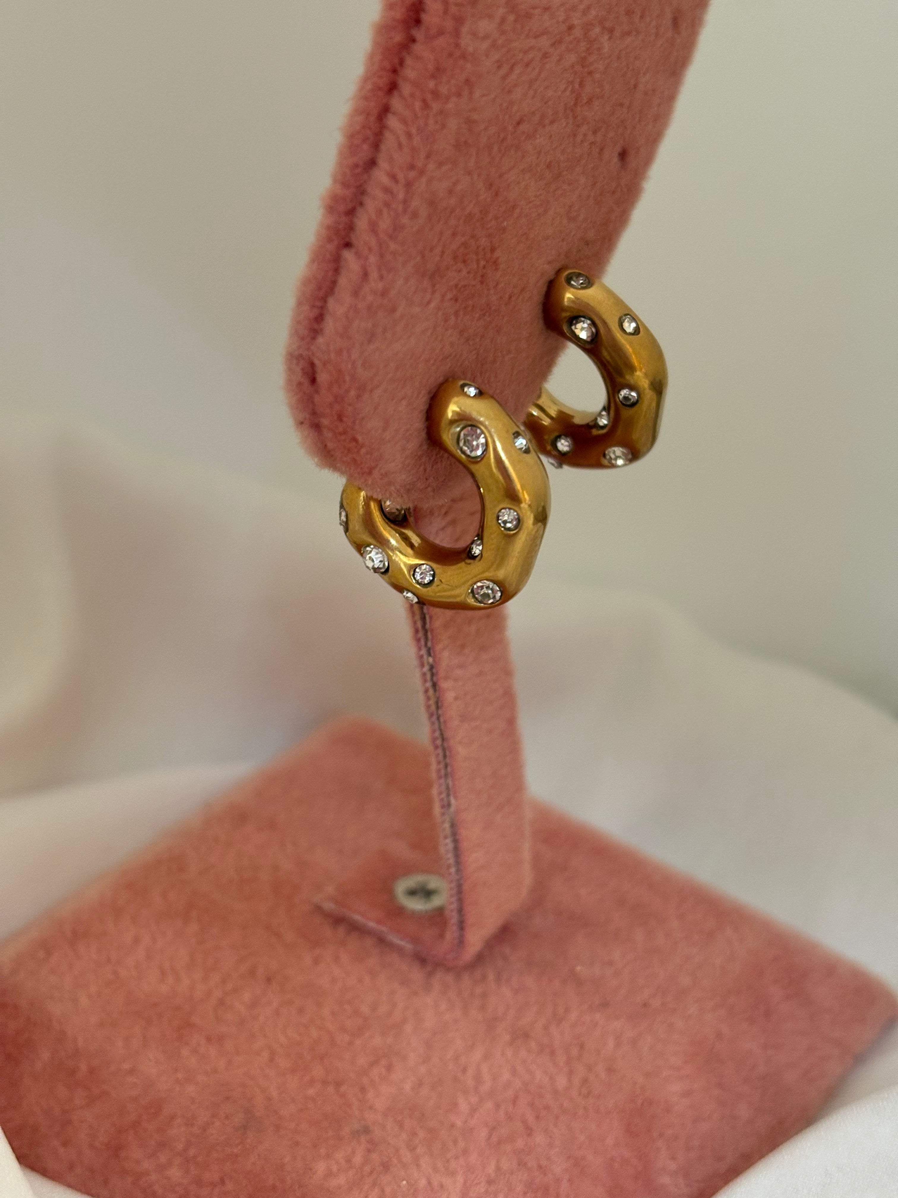 Diamond earrings