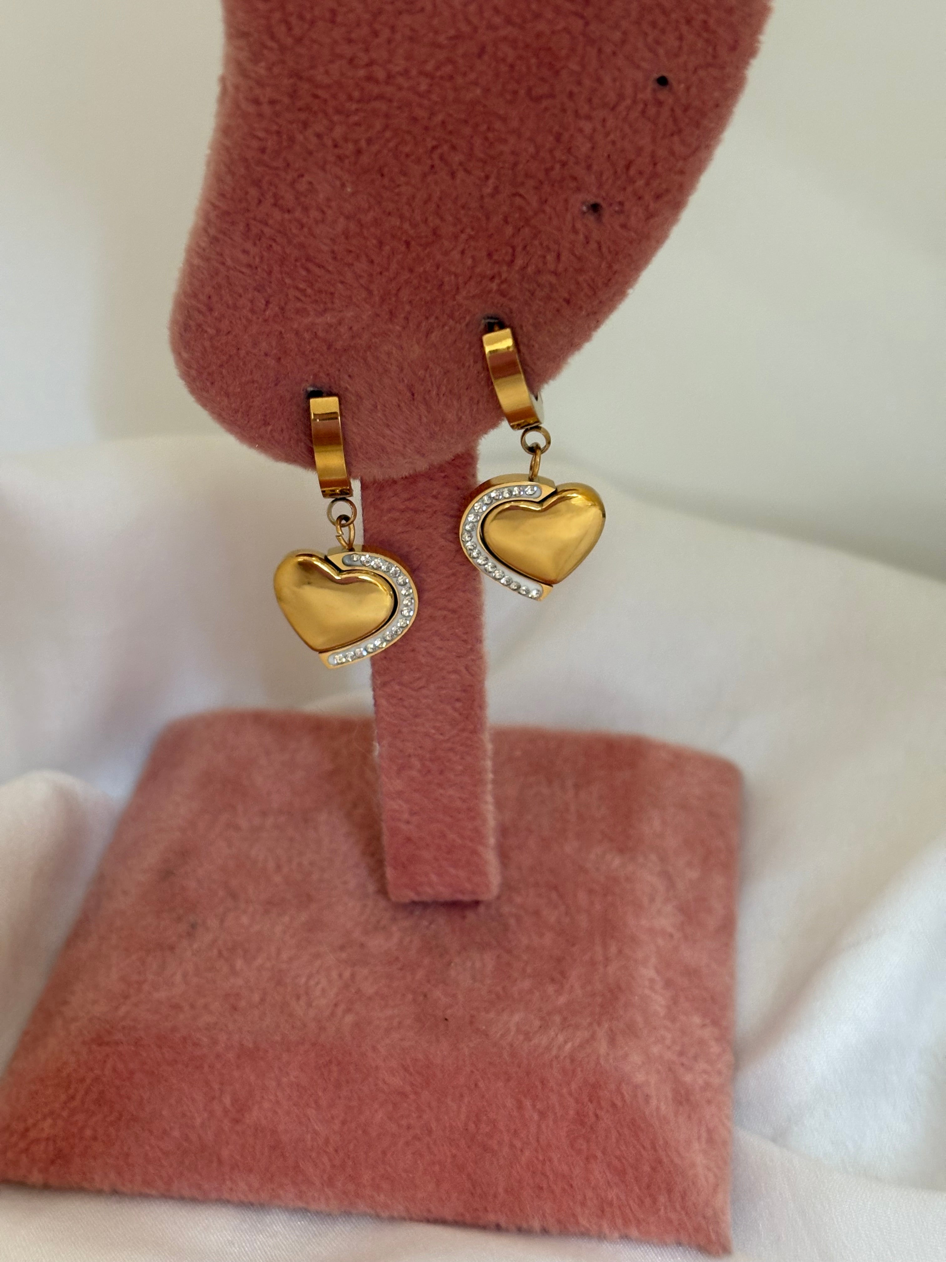 Heart earring