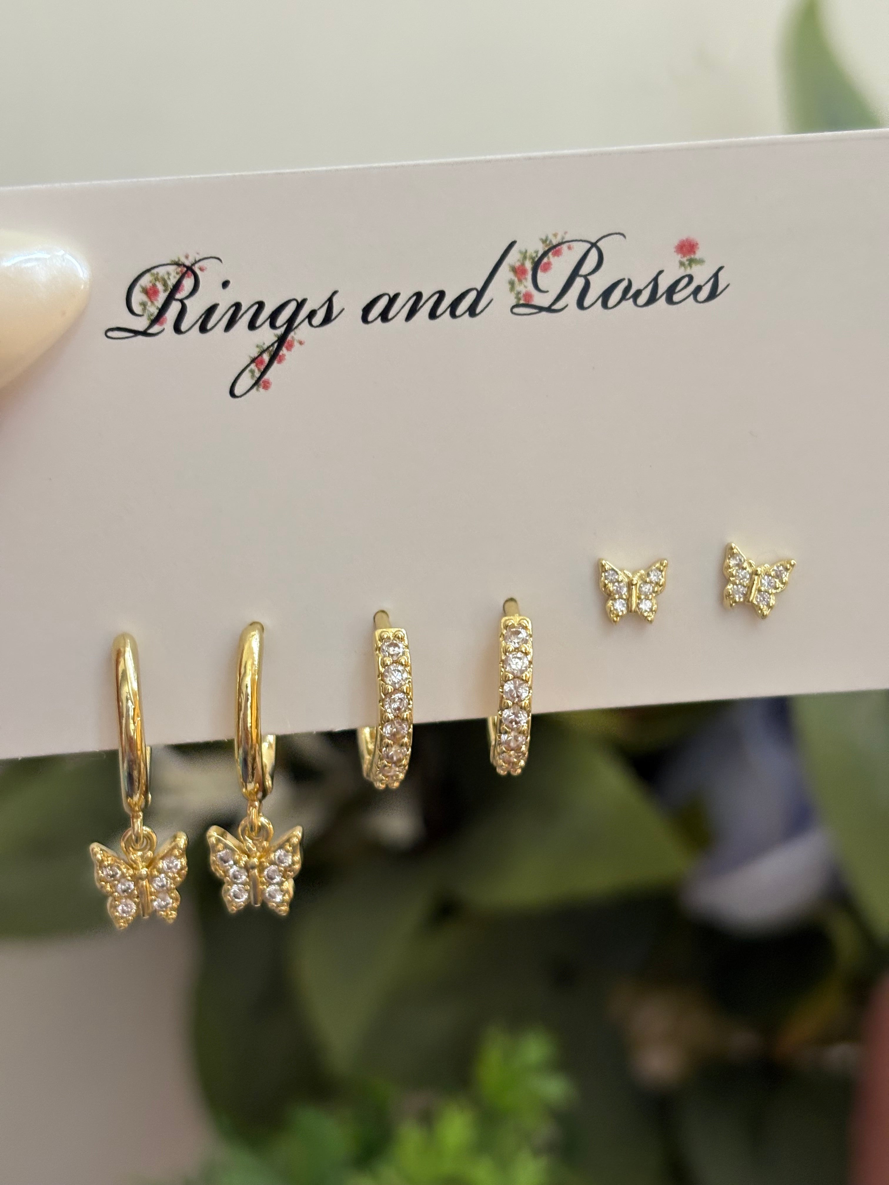 Butterfly earset