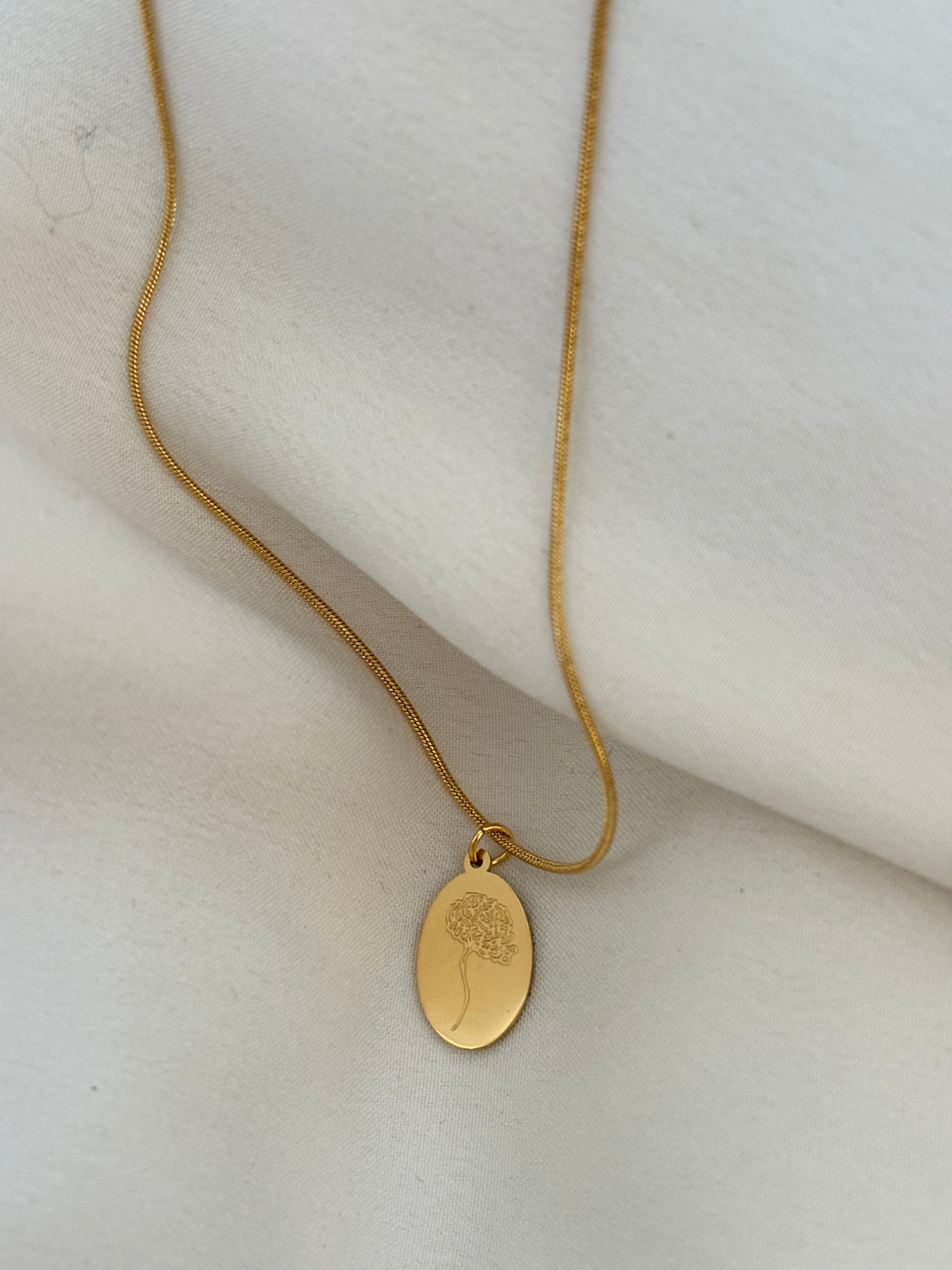 Flower necklace