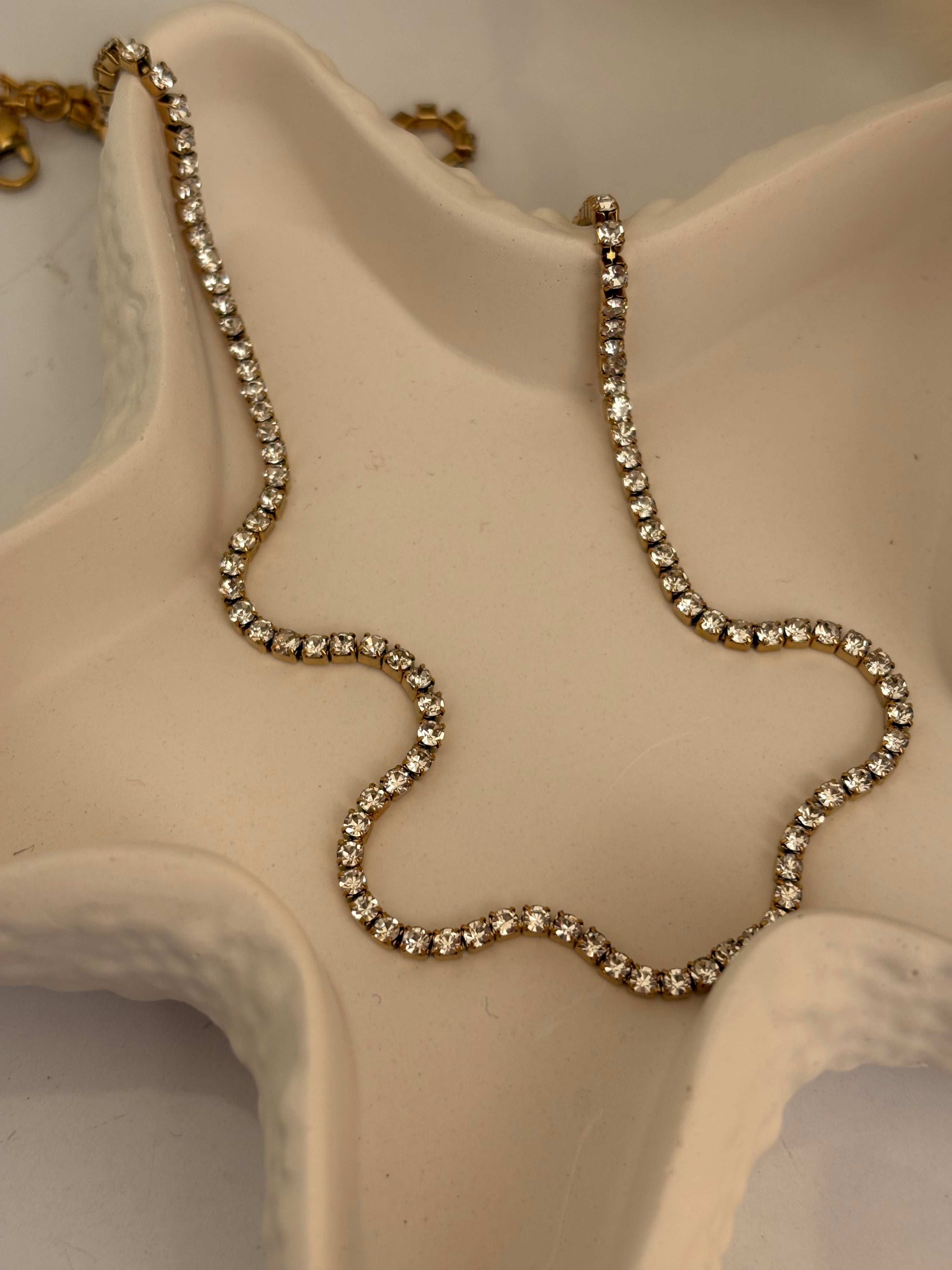 Tennis necklace