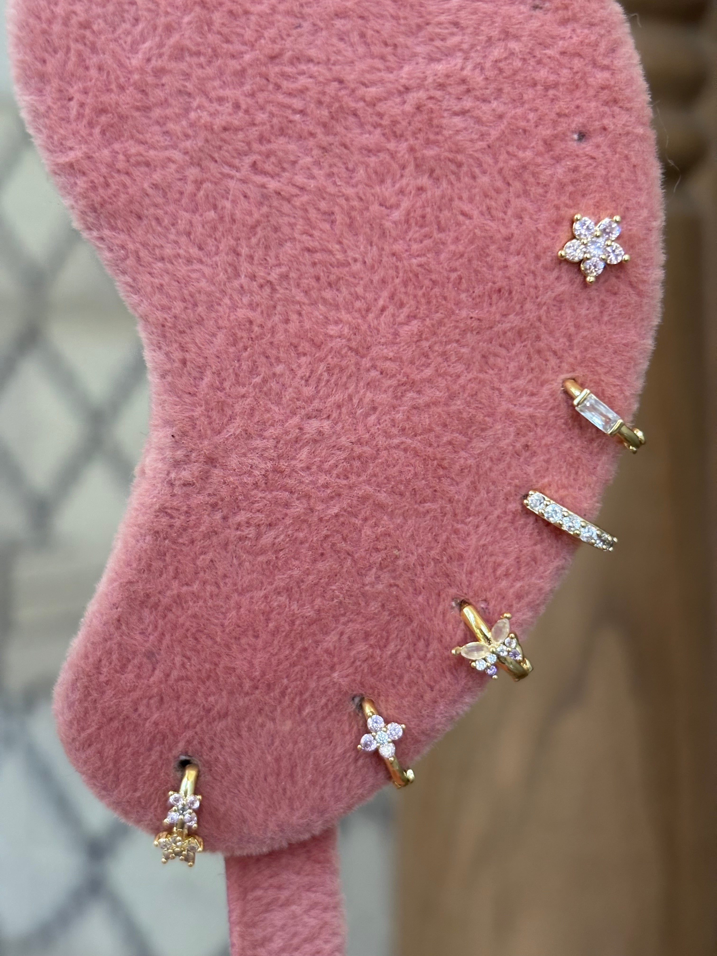Pink ear set