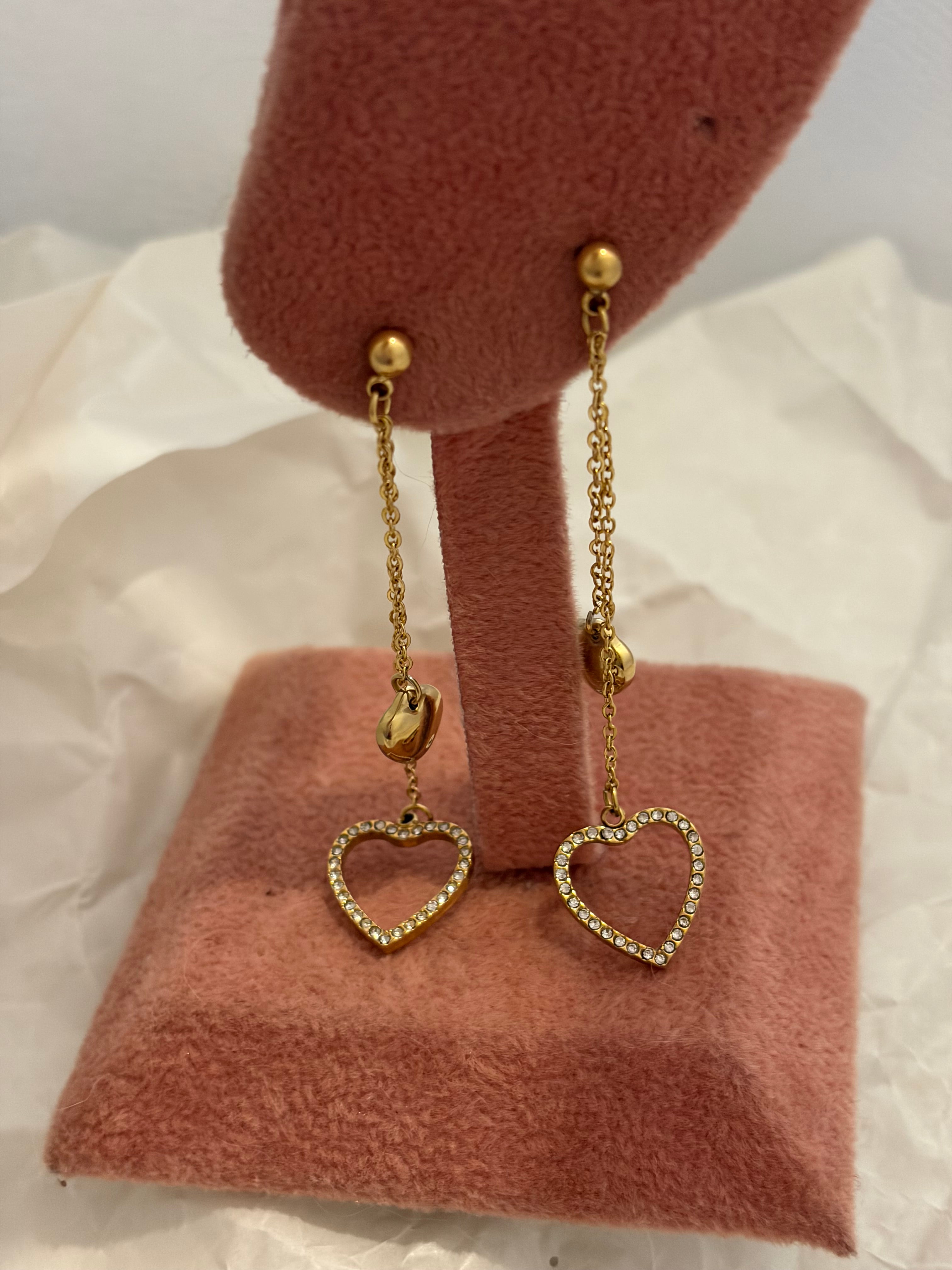 Heart earring