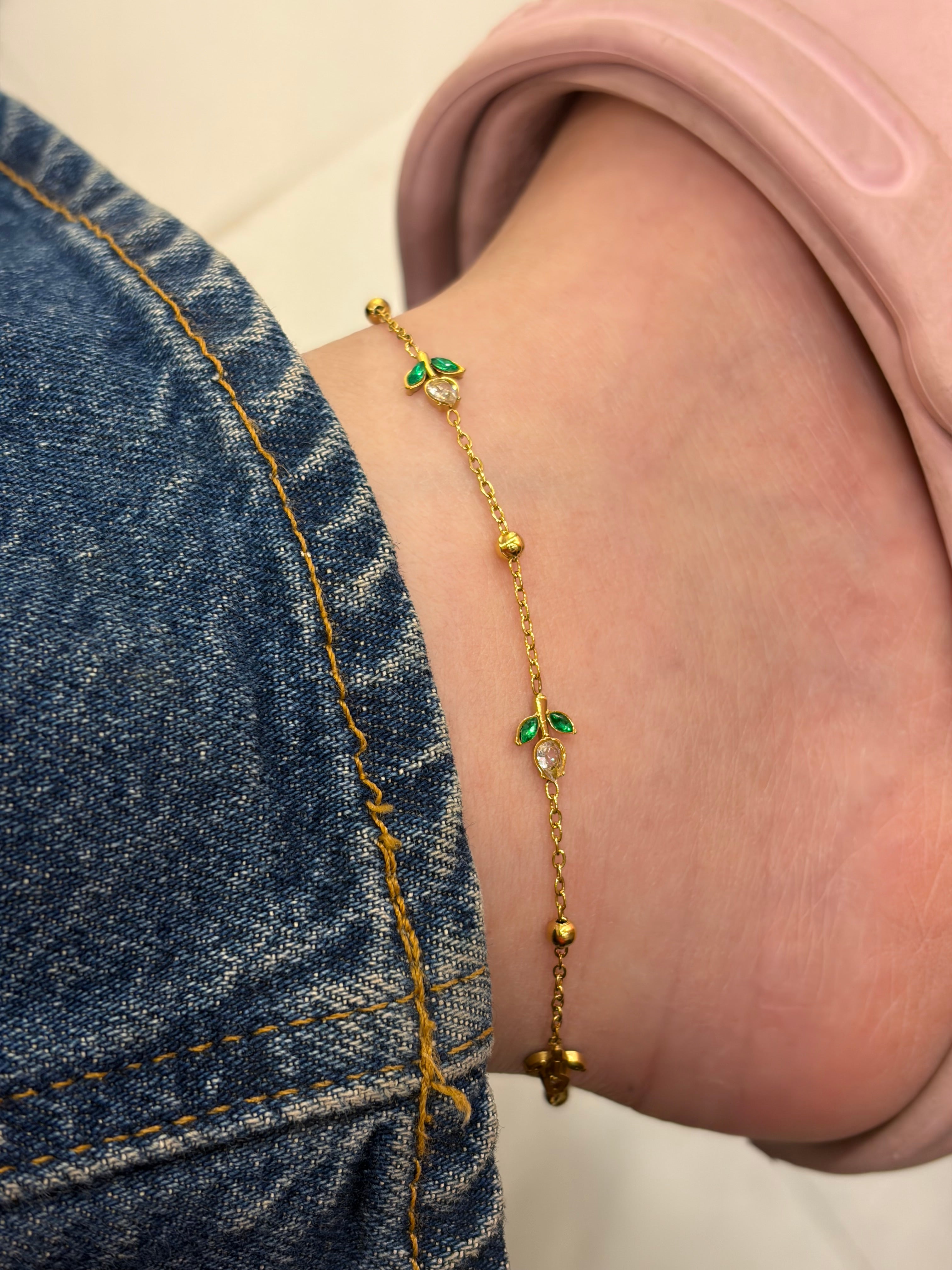 Tulip anklet(1pc)