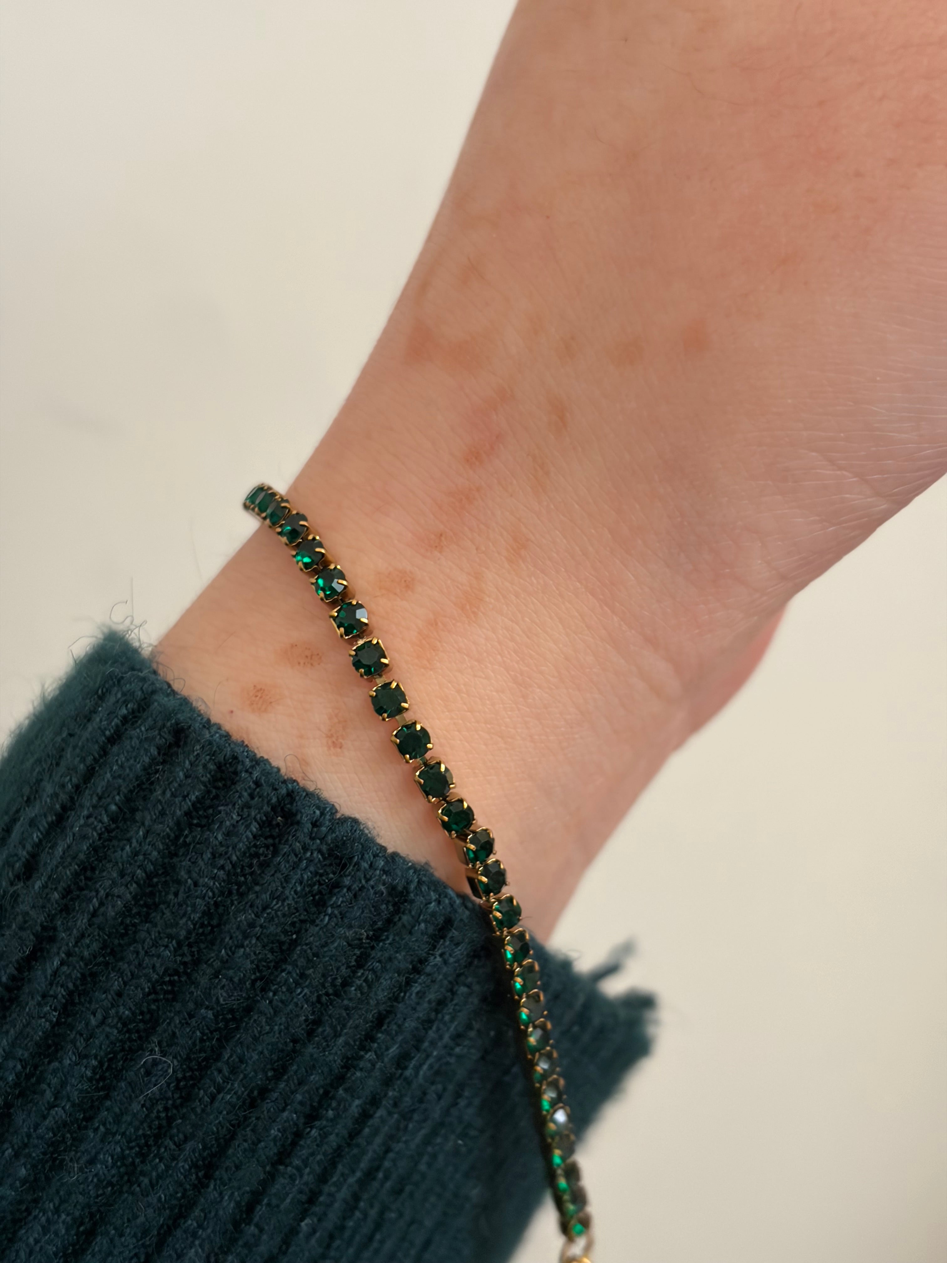 Emerald bracelet