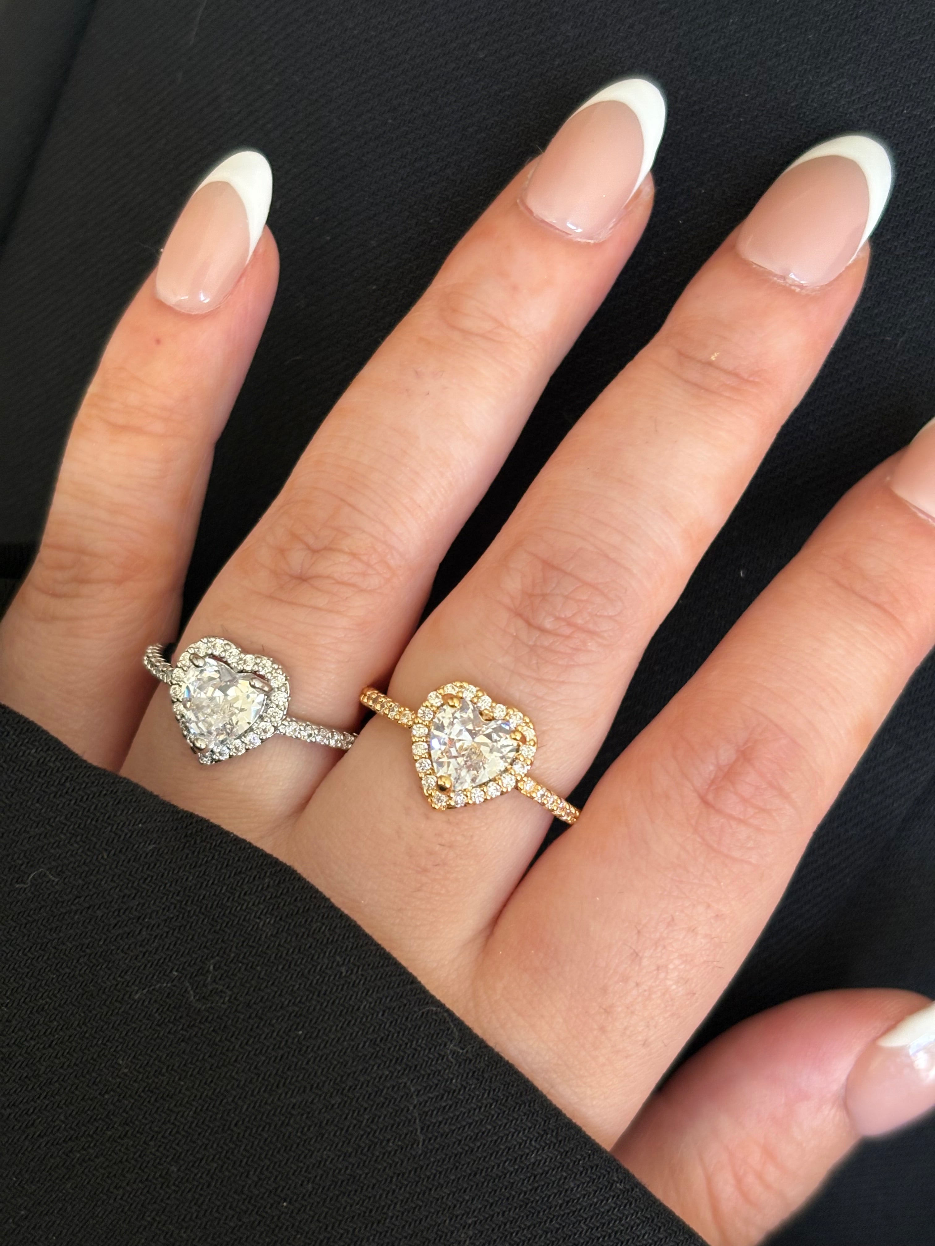 Heart promise ring