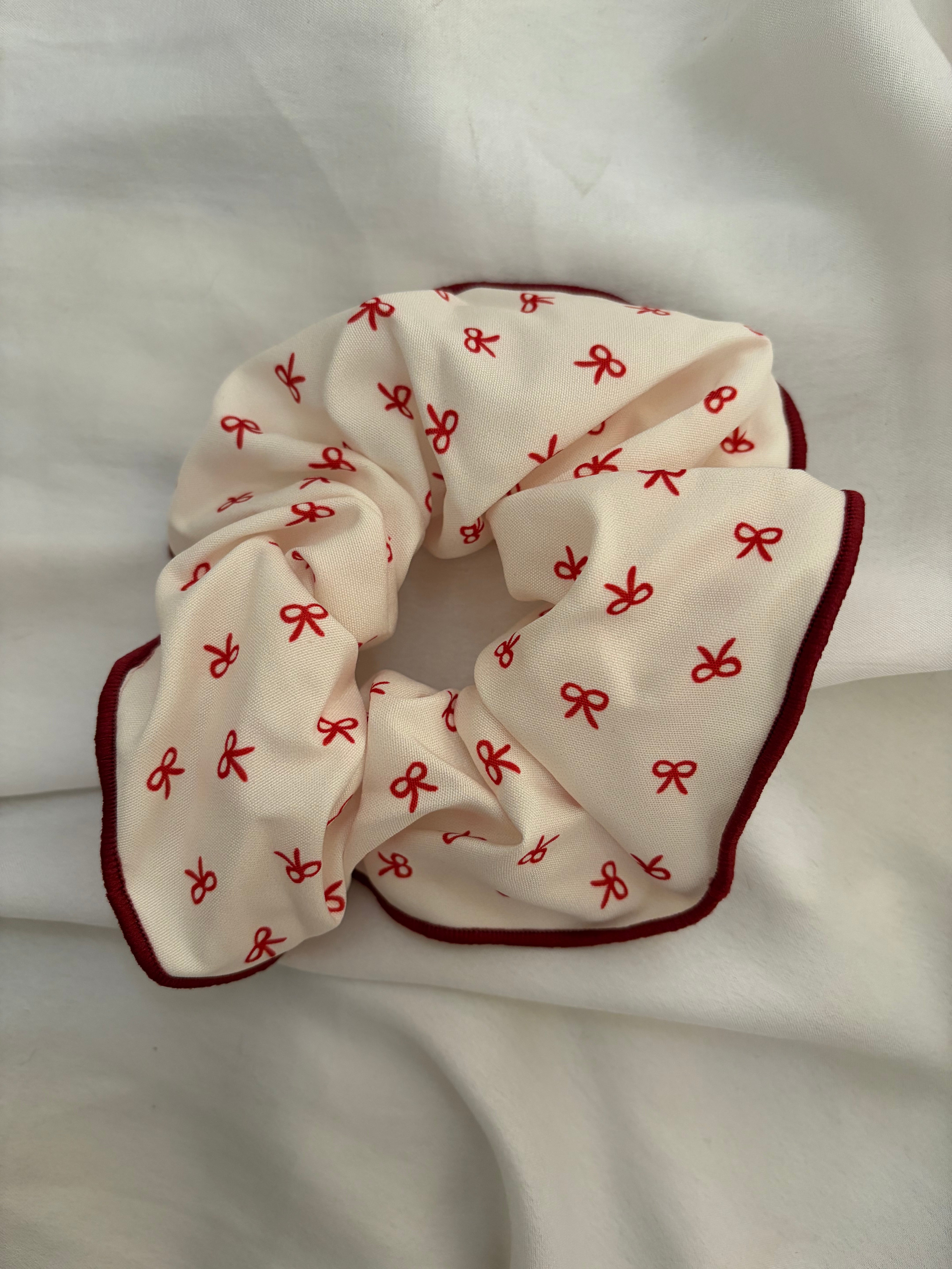 Valentine scrunchies