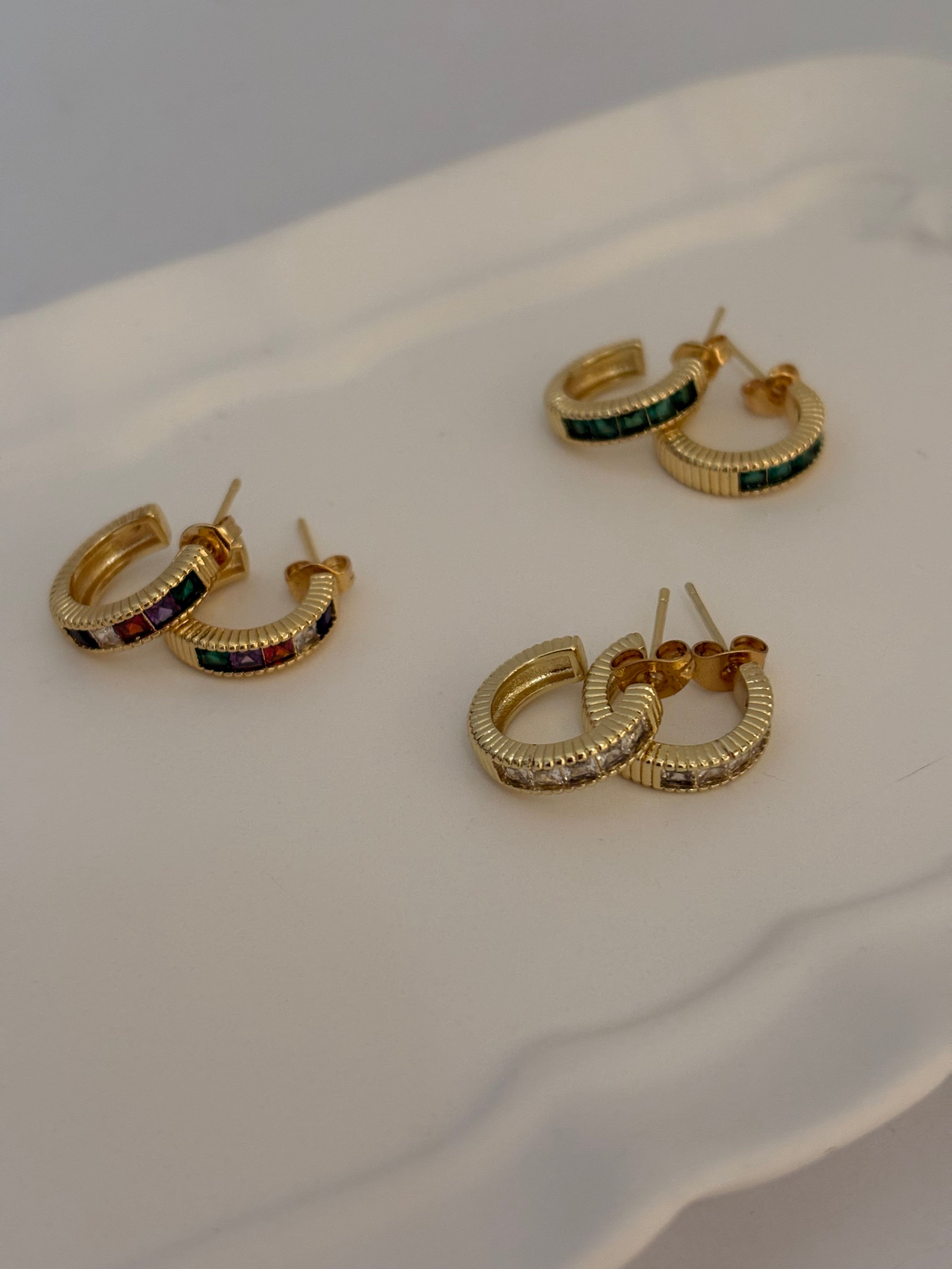 Festive earrings