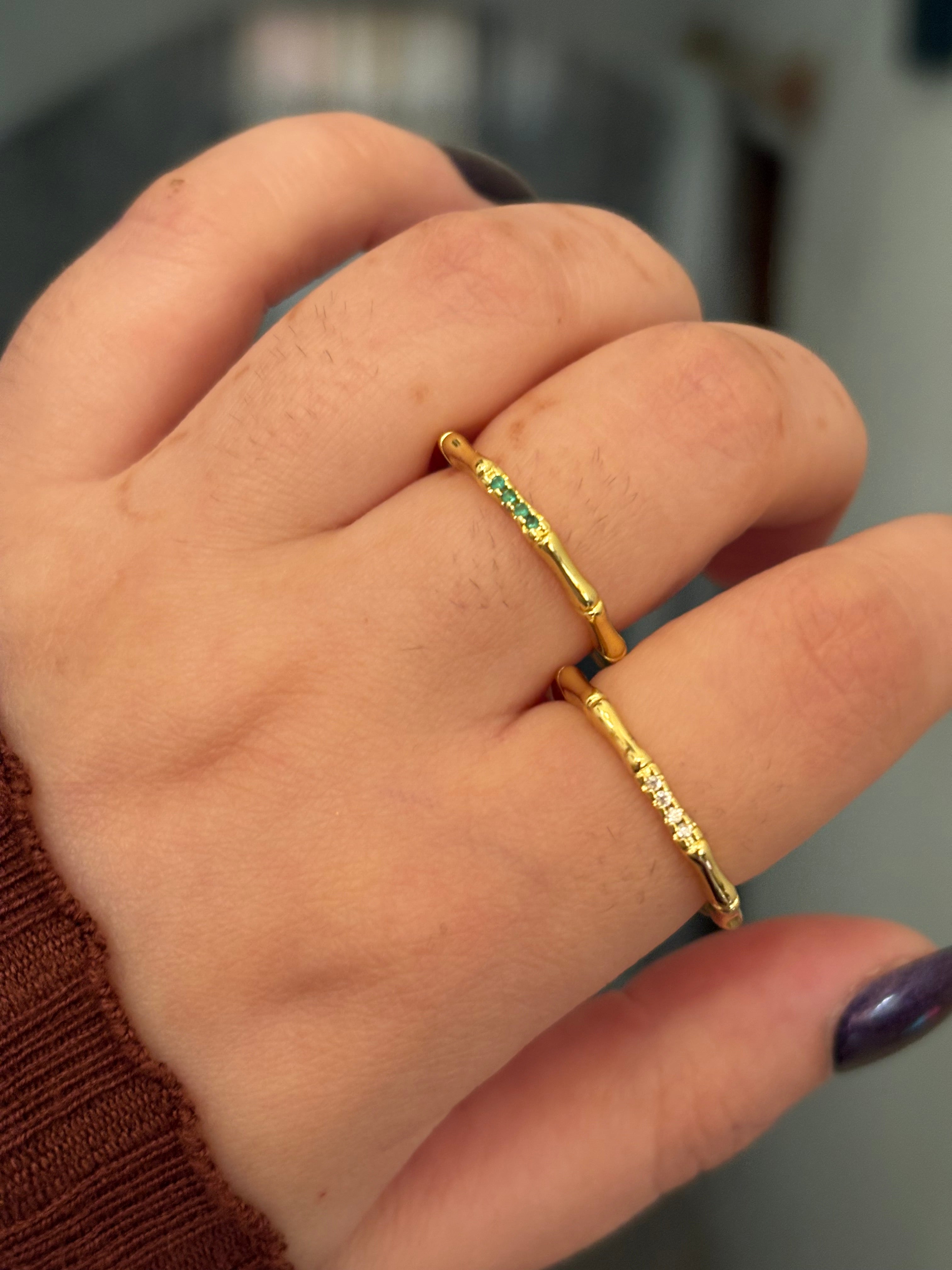 Bamboo ring