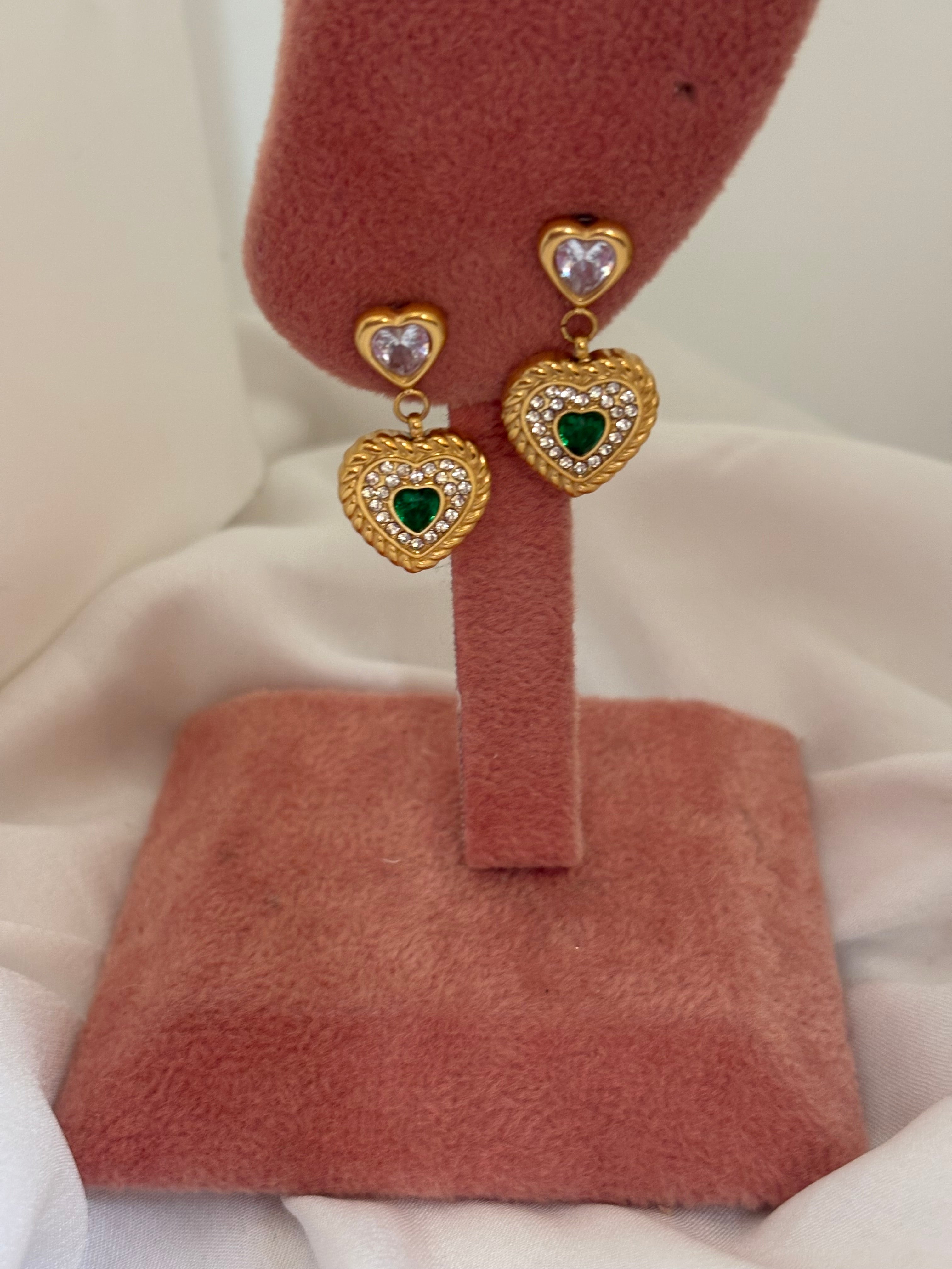Heart earring