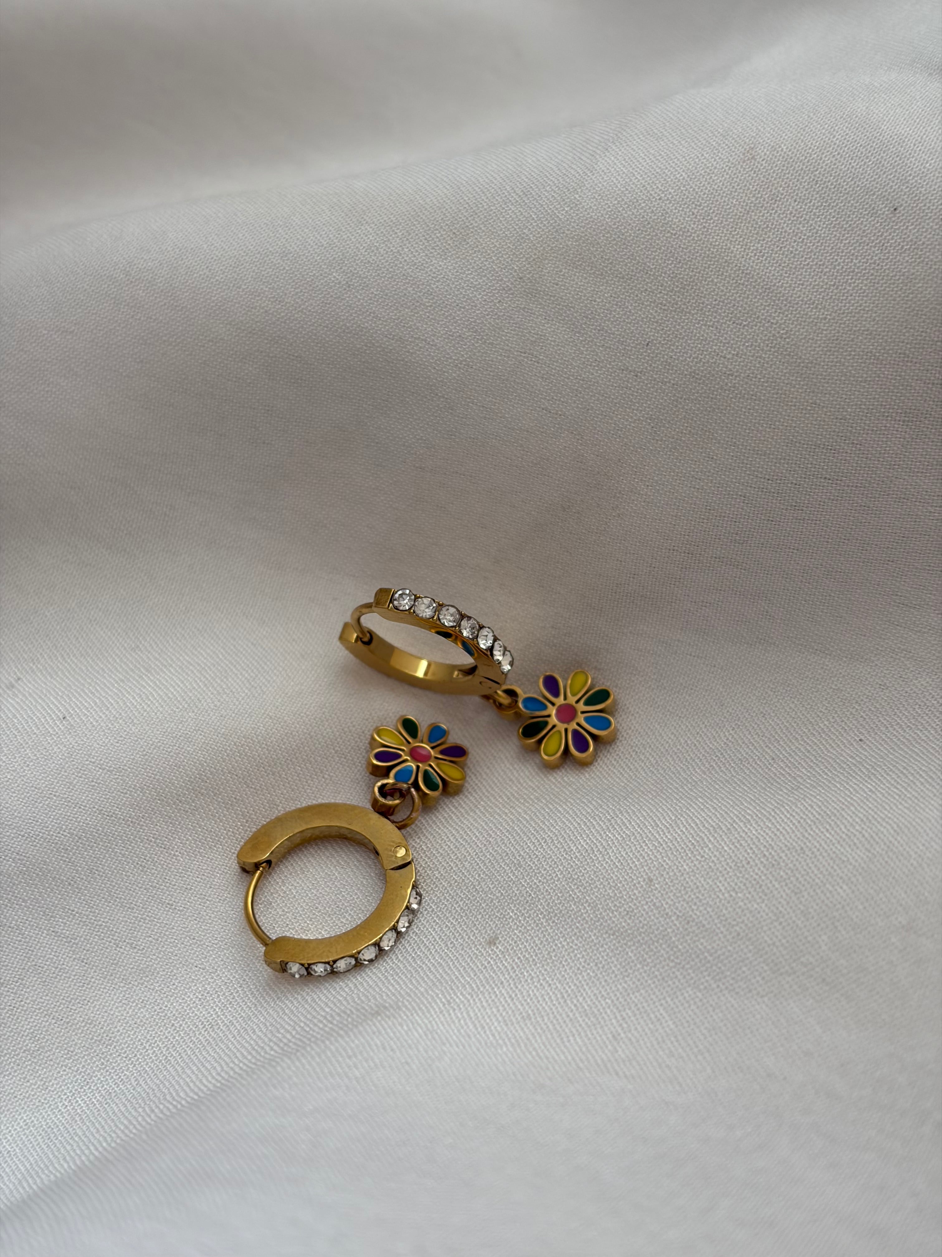 Flower earring
