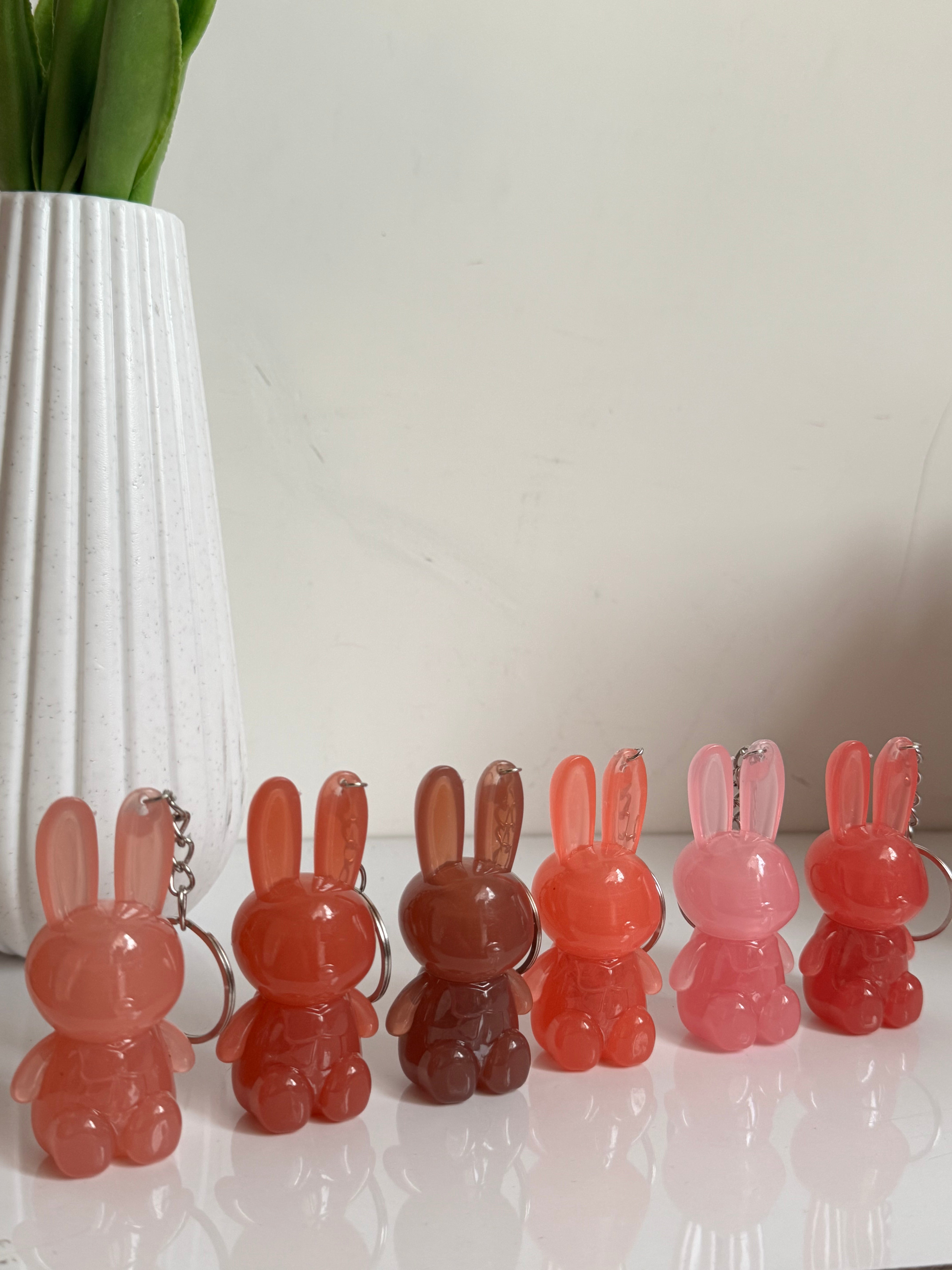 Bunny keychain gloss