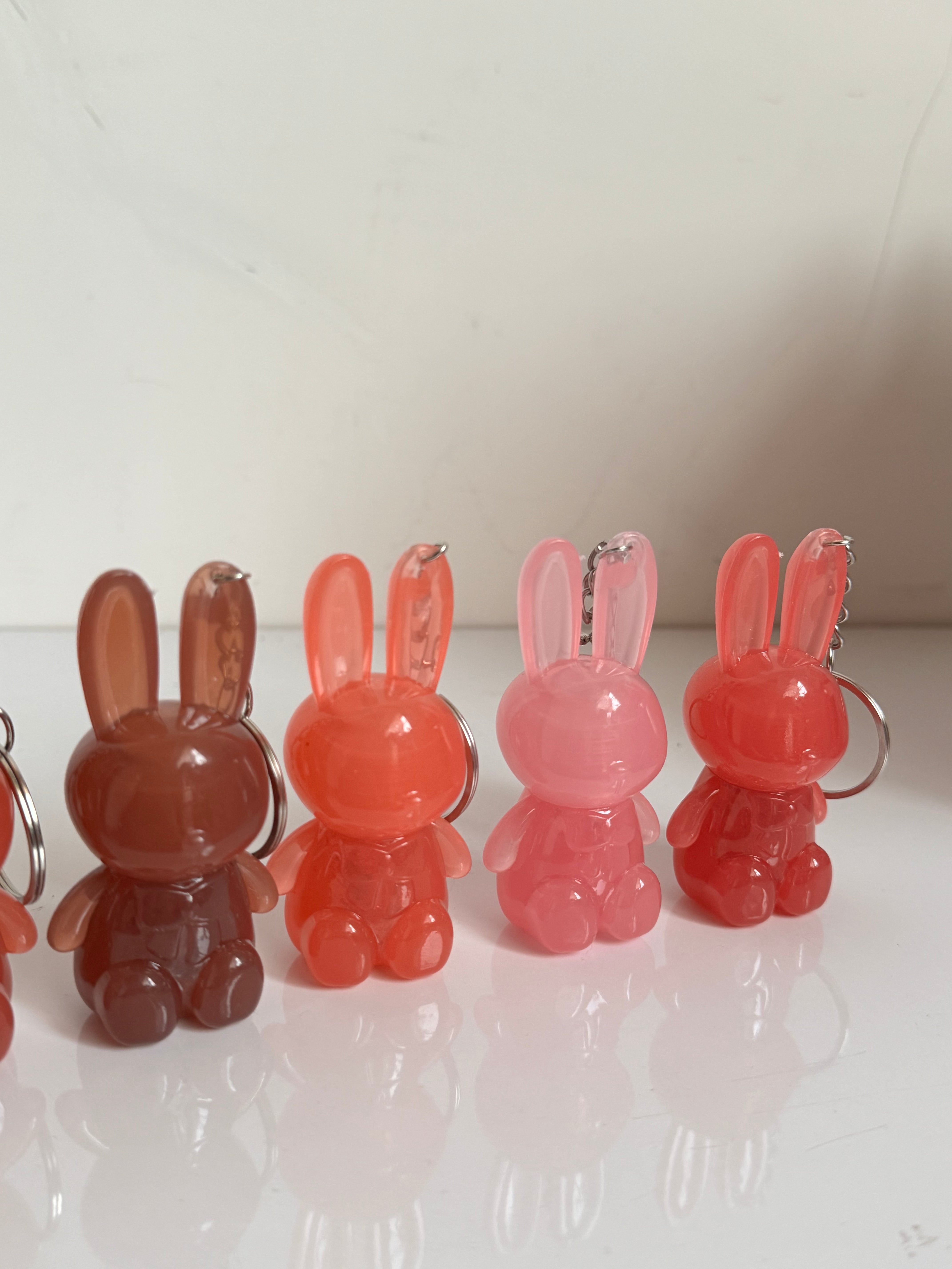 Bunny keychain gloss