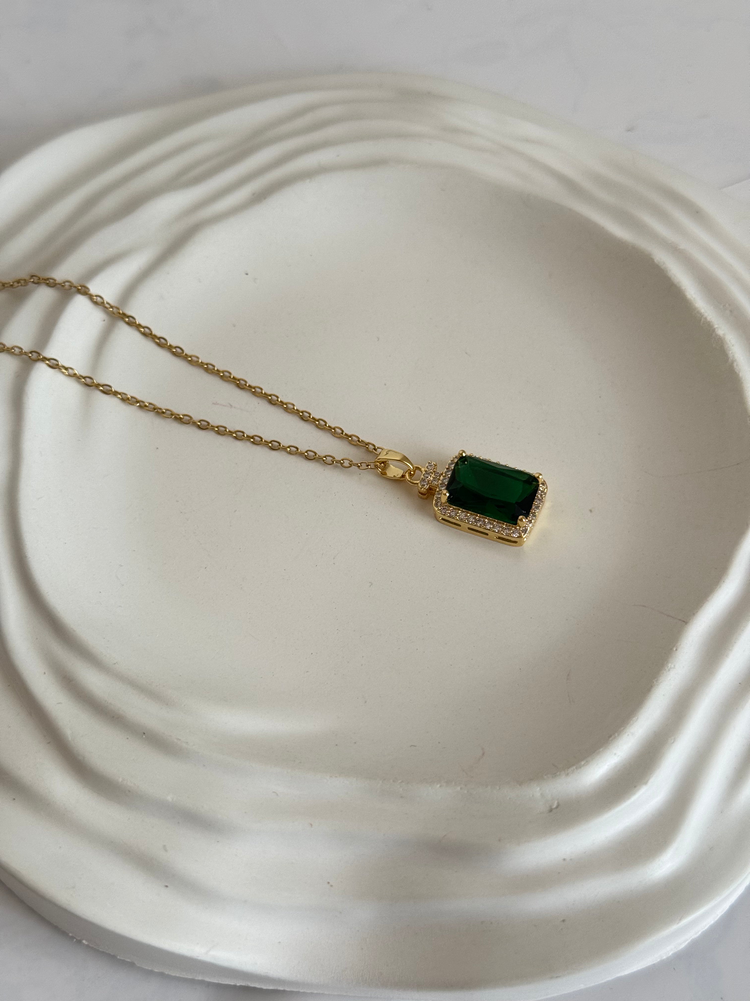 Emerald necklace