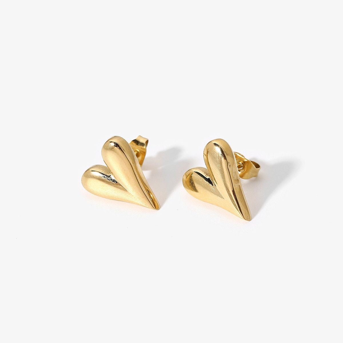 Heart studs