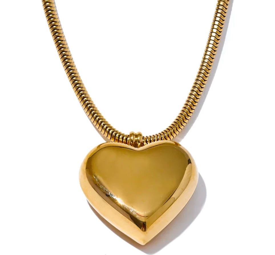 Big heart necklace